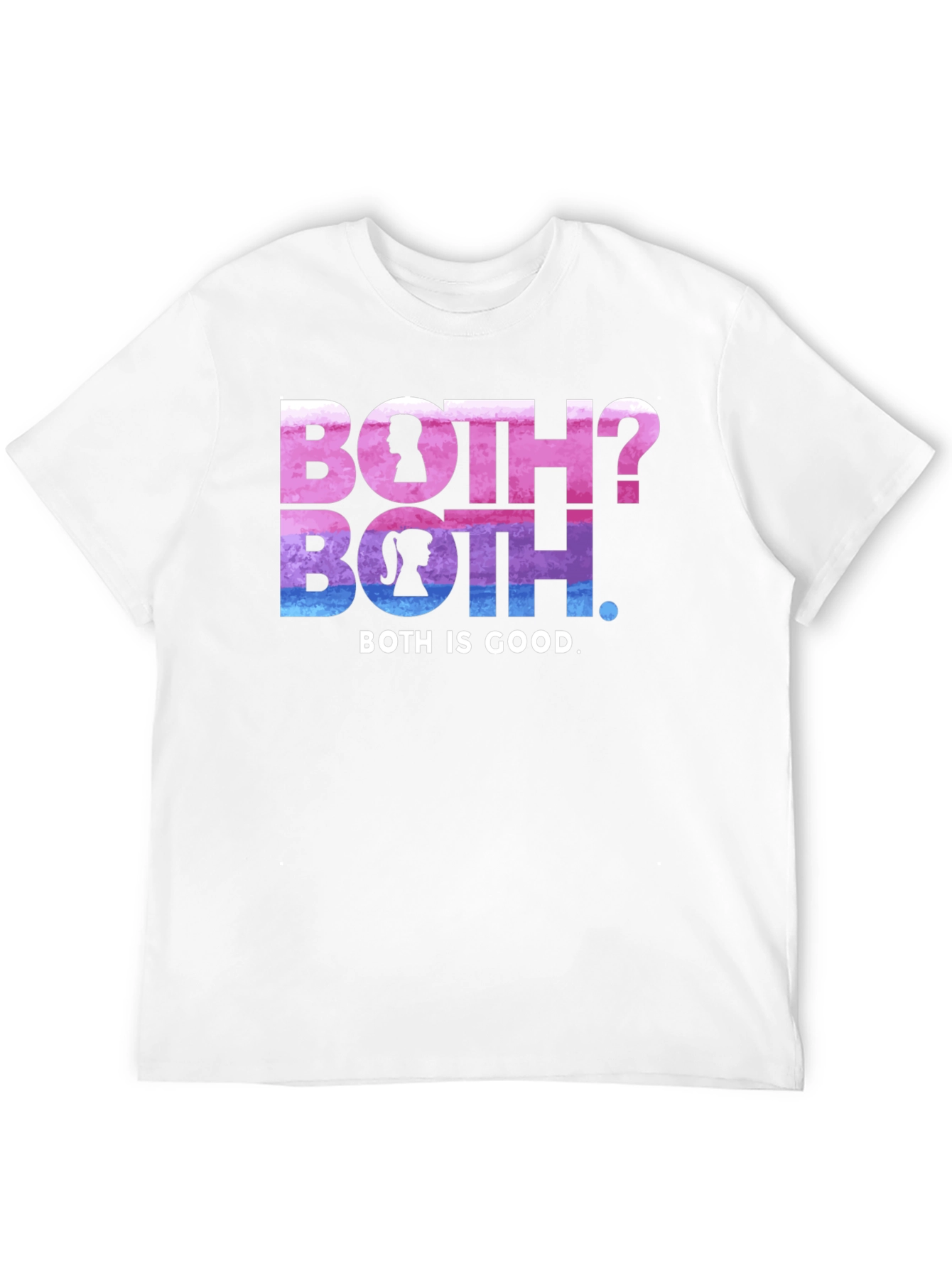 Bisexual Pride Both is Good Graphic Tee