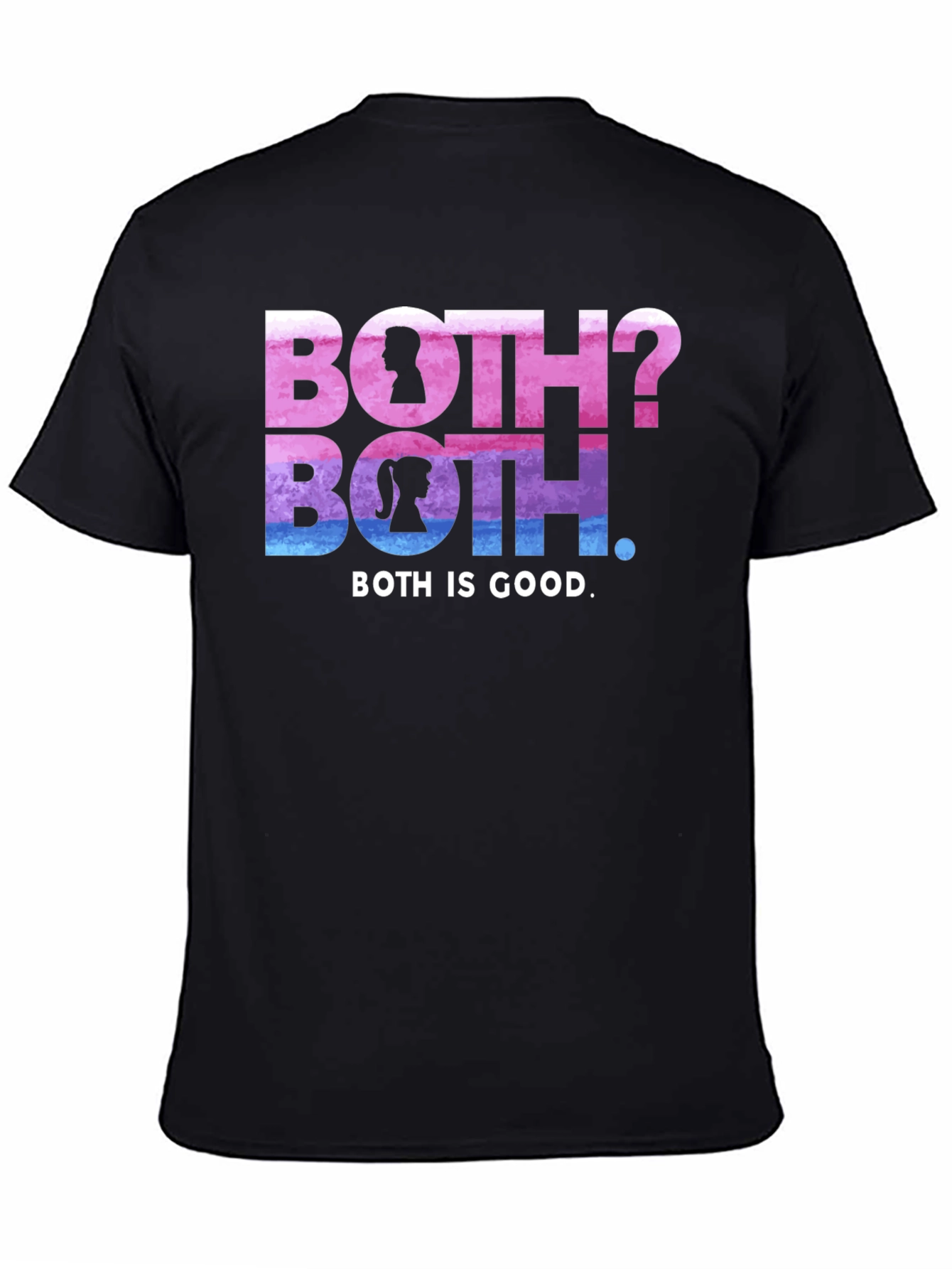 Bisexual Pride Both is Good Graphic Tee