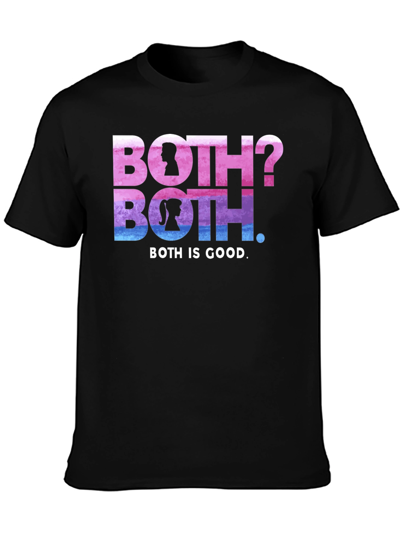 Bisexual Pride Both is Good Graphic Tee