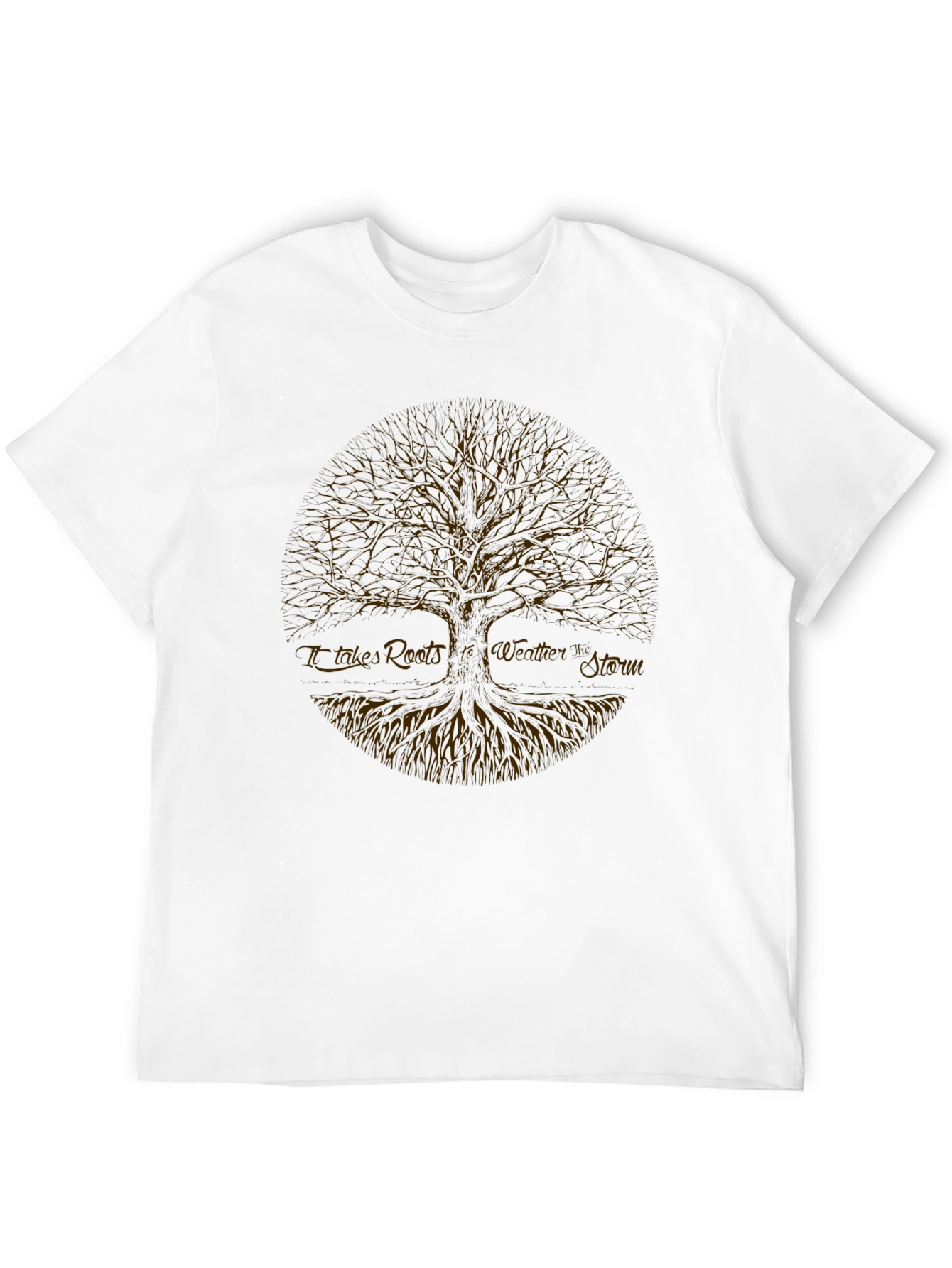 Tree of Life T-Shirt: Roots & Storm