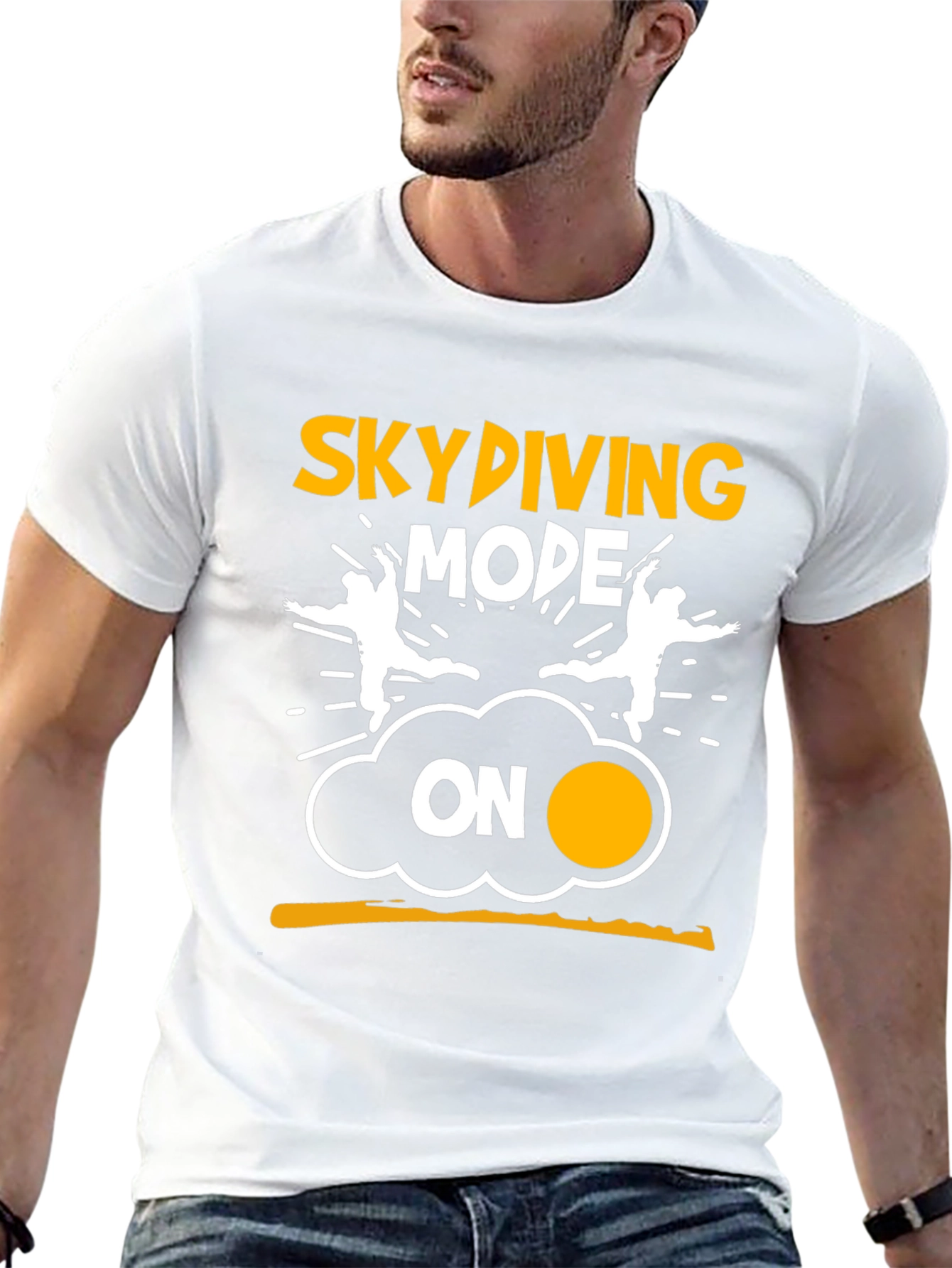 Skydiving Mode On Graphic Tee