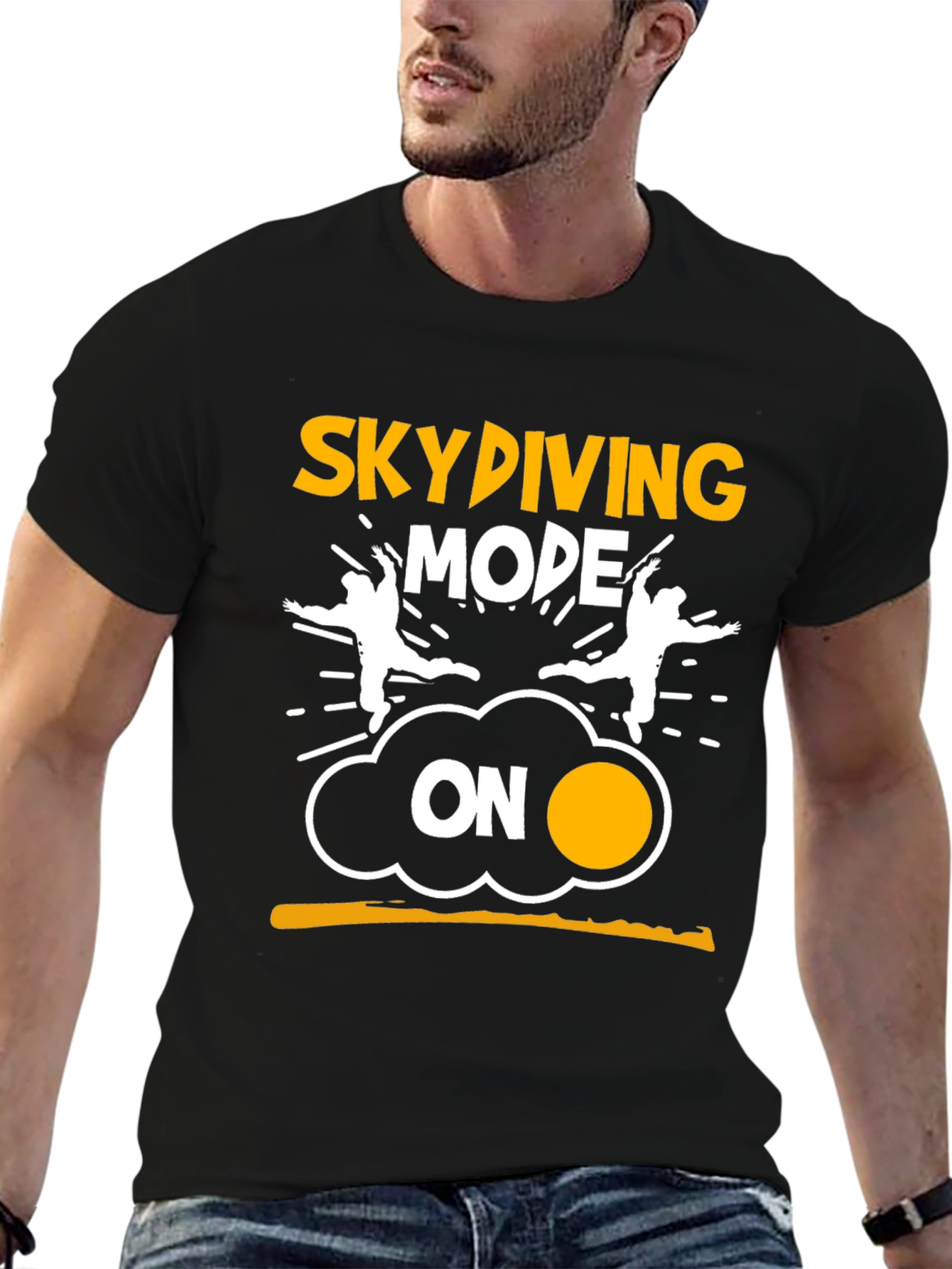 Skydiving Mode On Graphic Tee