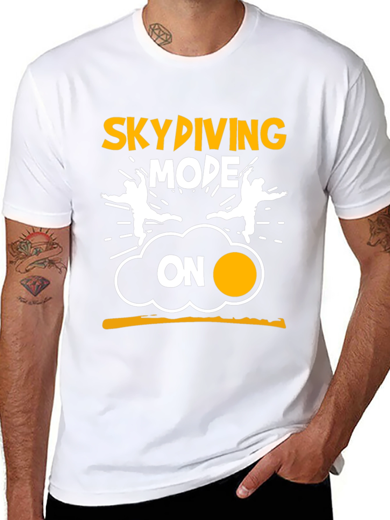 Skydiving Mode On Graphic Tee