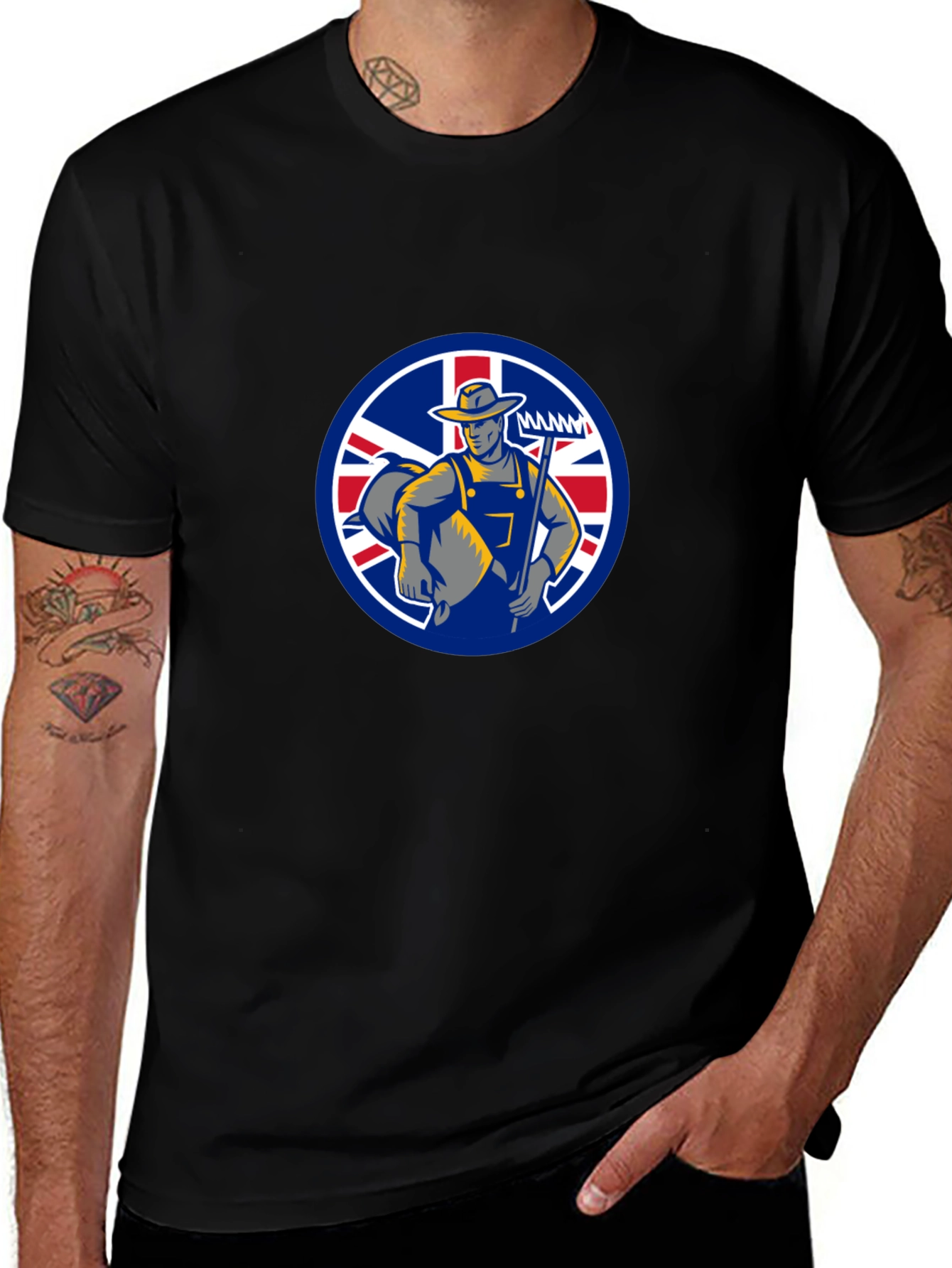 British Farmer Graphic T-Shirt