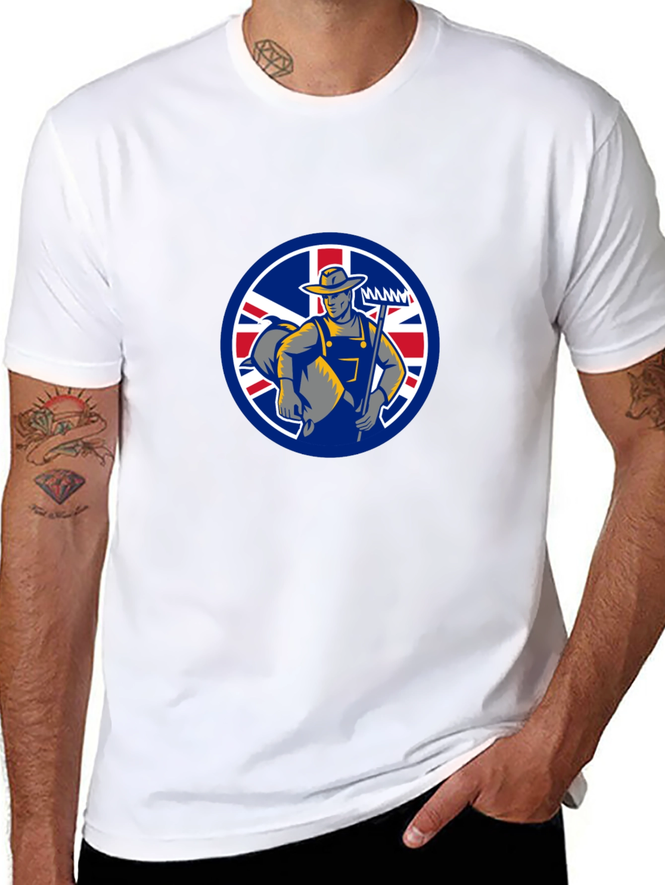 British Farmer Graphic T-Shirt