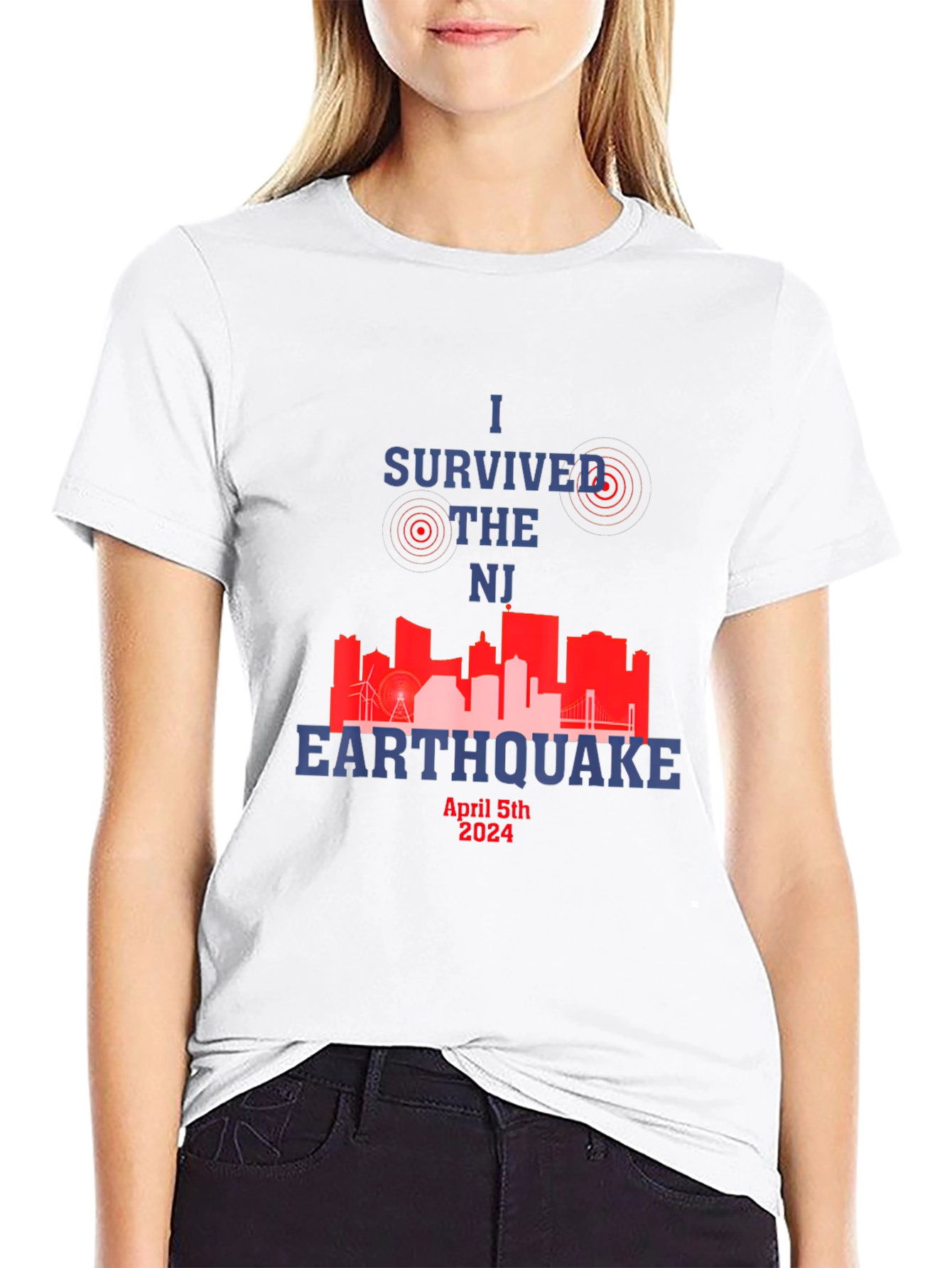 I Survived the NJ Earthquake April 5th 2024 T-Shirt