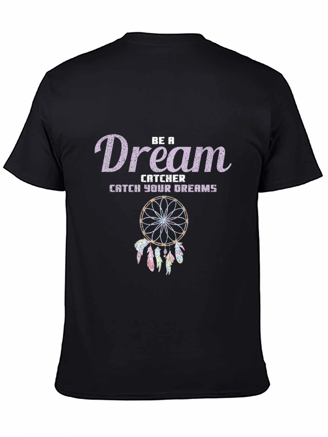 Dream Catcher Graphic Tee - Unisex Soft Black T-Shirt