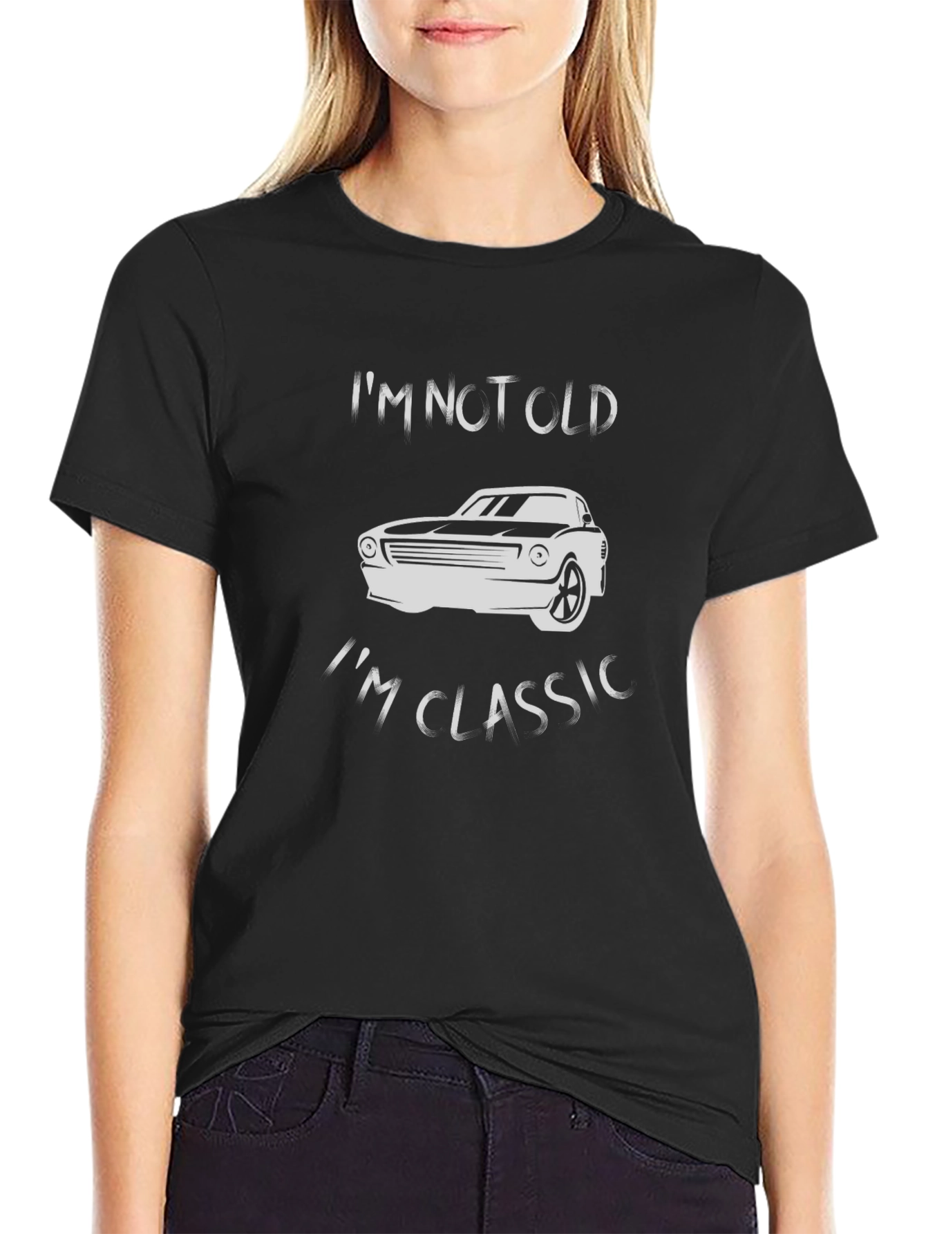 Im Not Old Im Classic Car Graphic Tee
