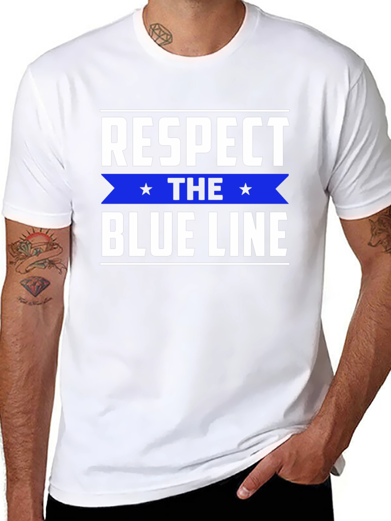 Respect The Blue Line T-Shirt