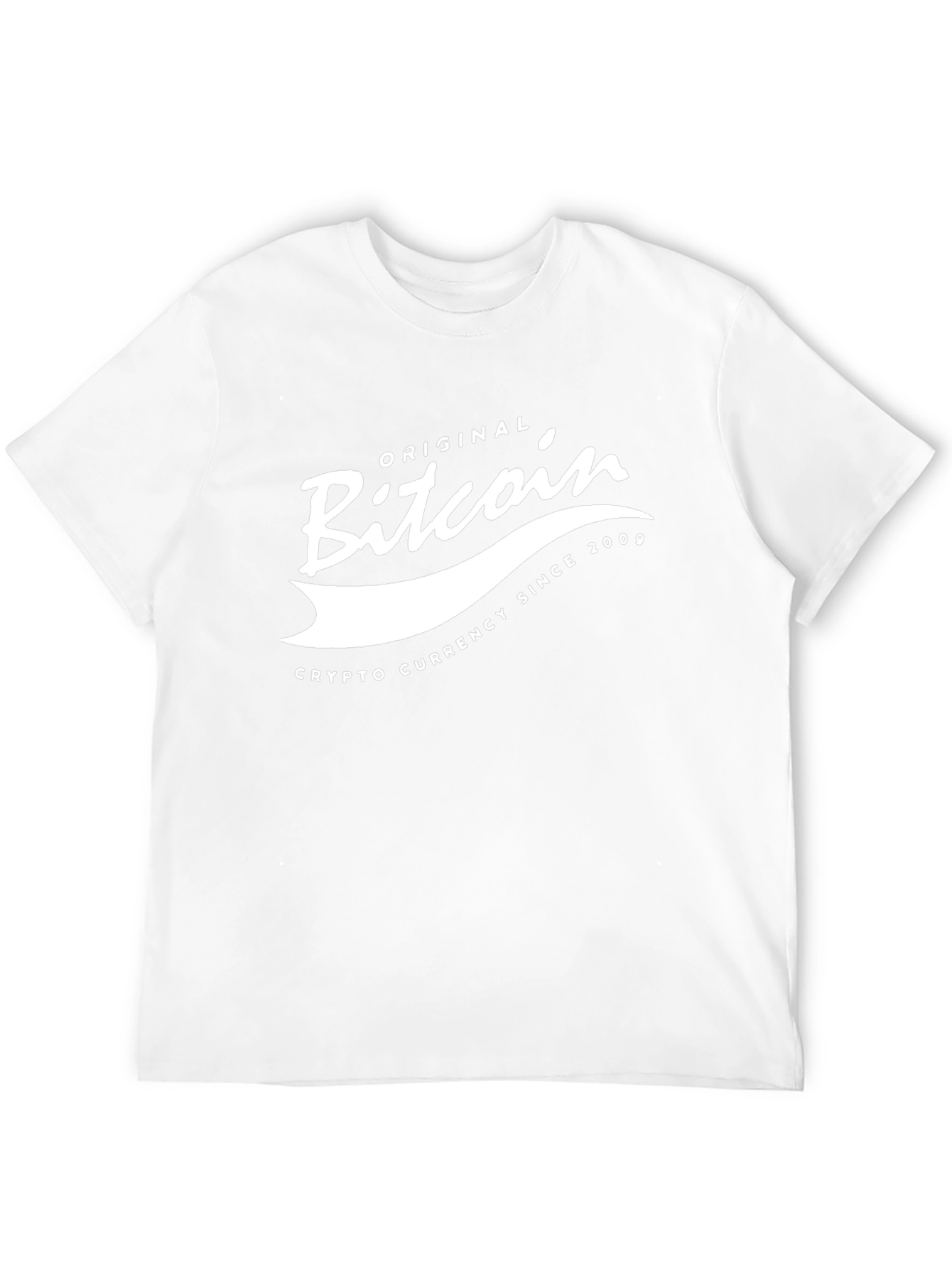 Original Bitcoin Crypto Tee - Black