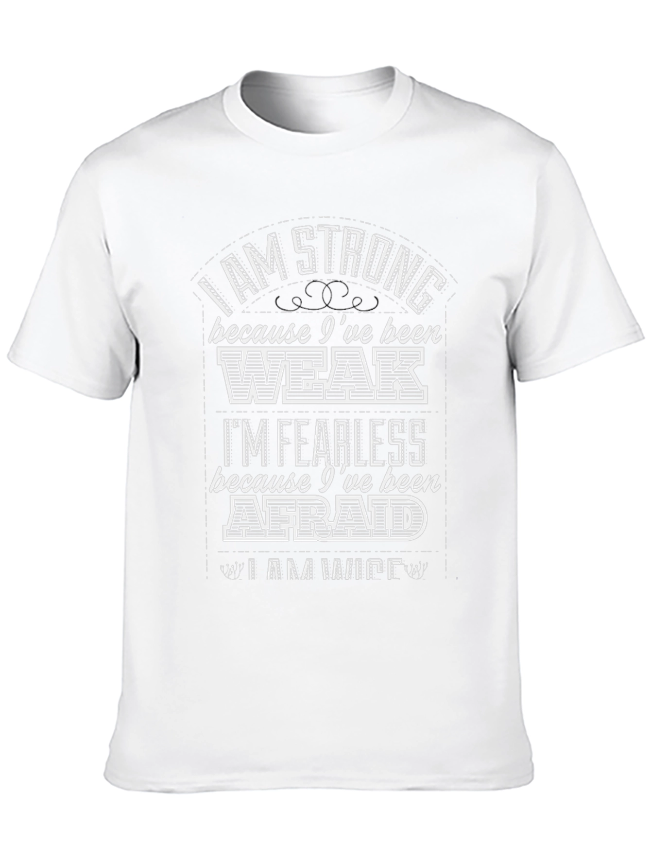 Strong & Fearless Graphic T-Shirt