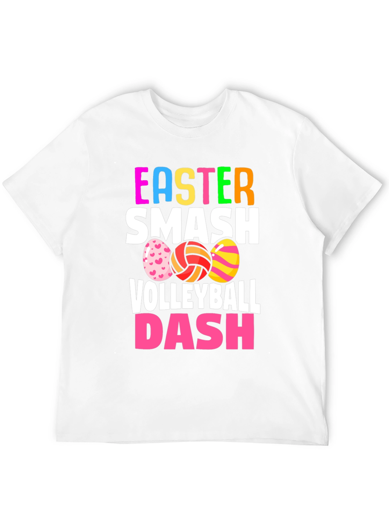 Easter Smash Volleyball Dash T-Shirt