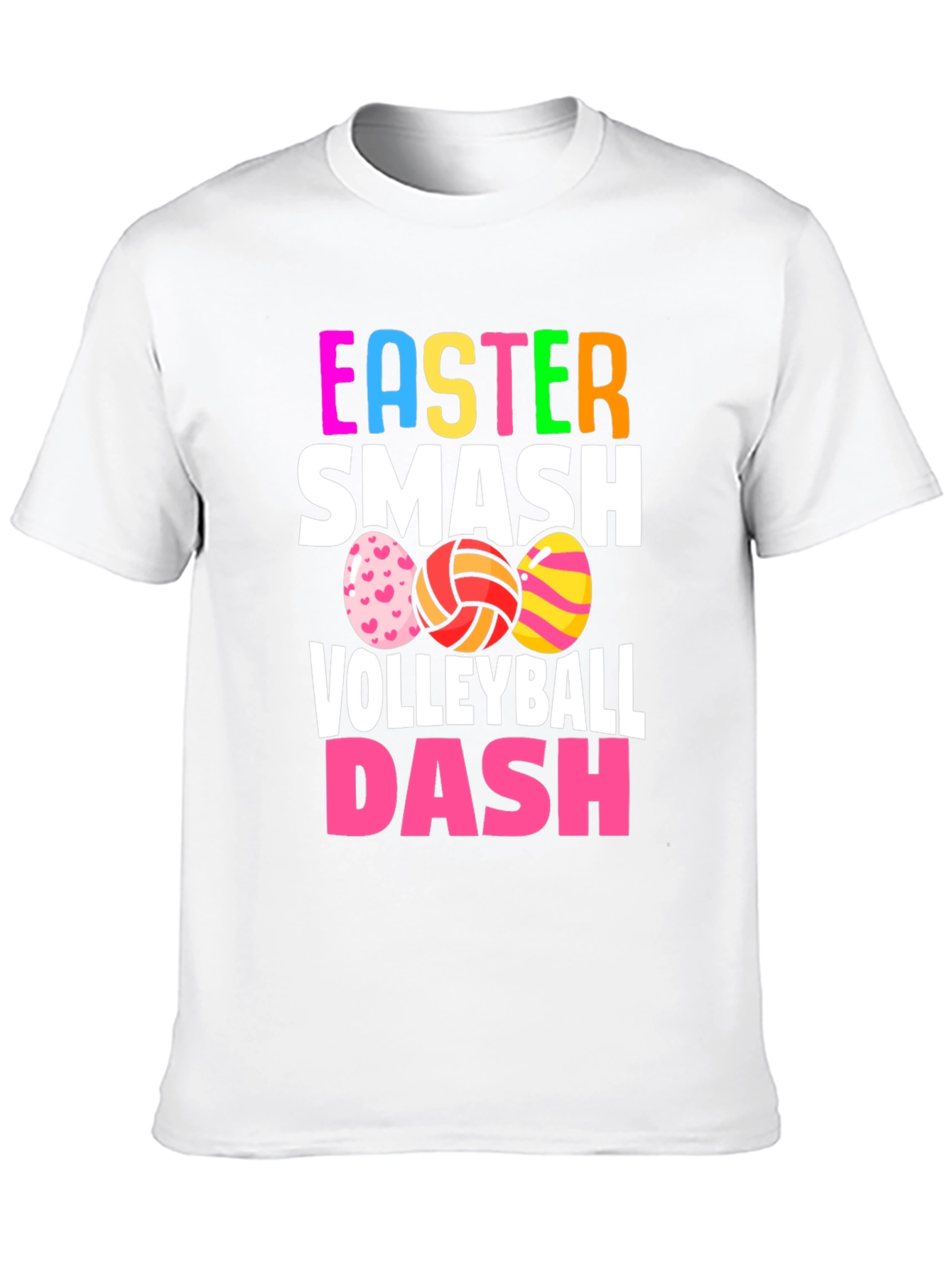 Easter Smash Volleyball Dash T-Shirt