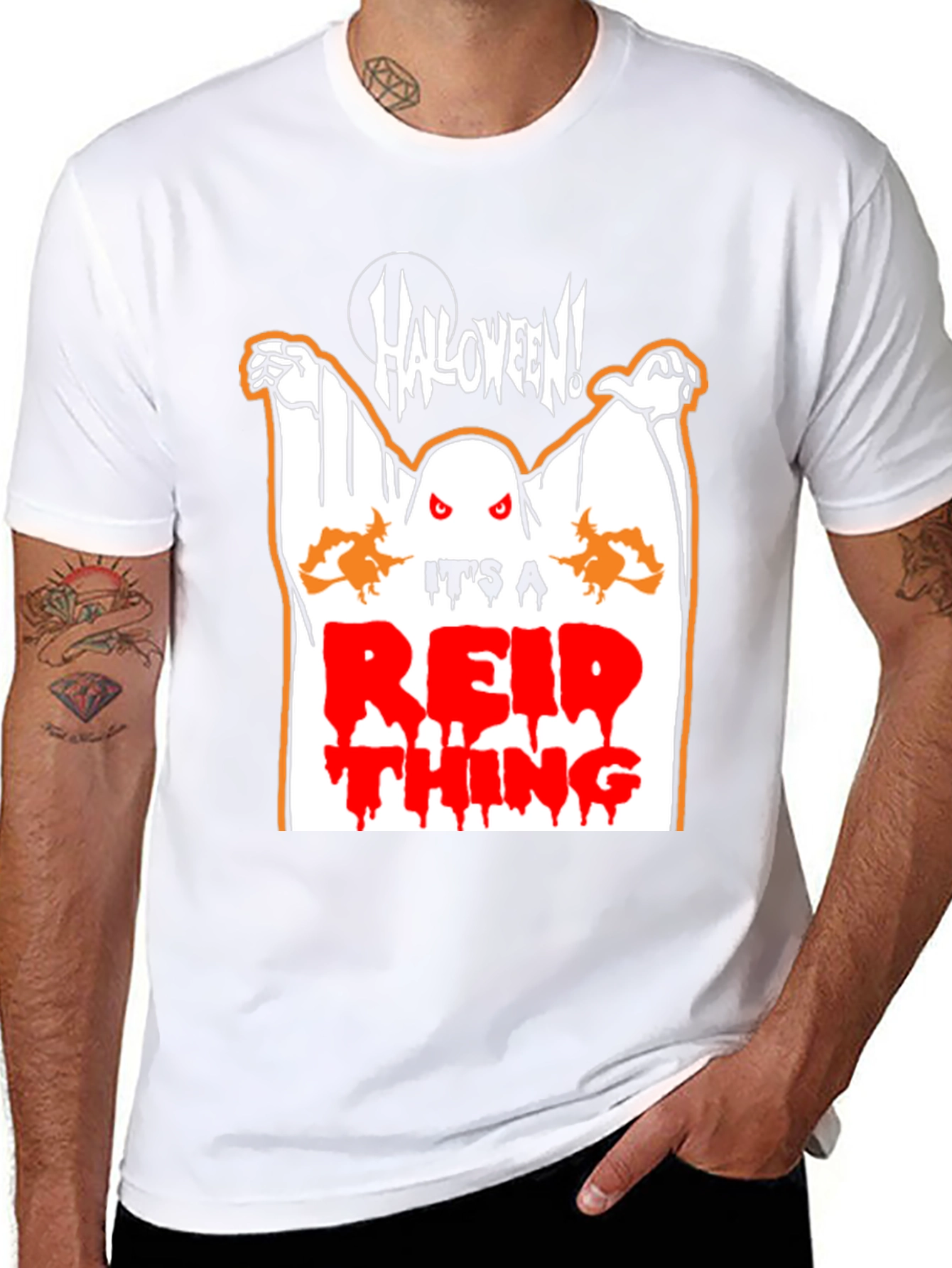 Halloween Reid Thing Graphic T-Shirt