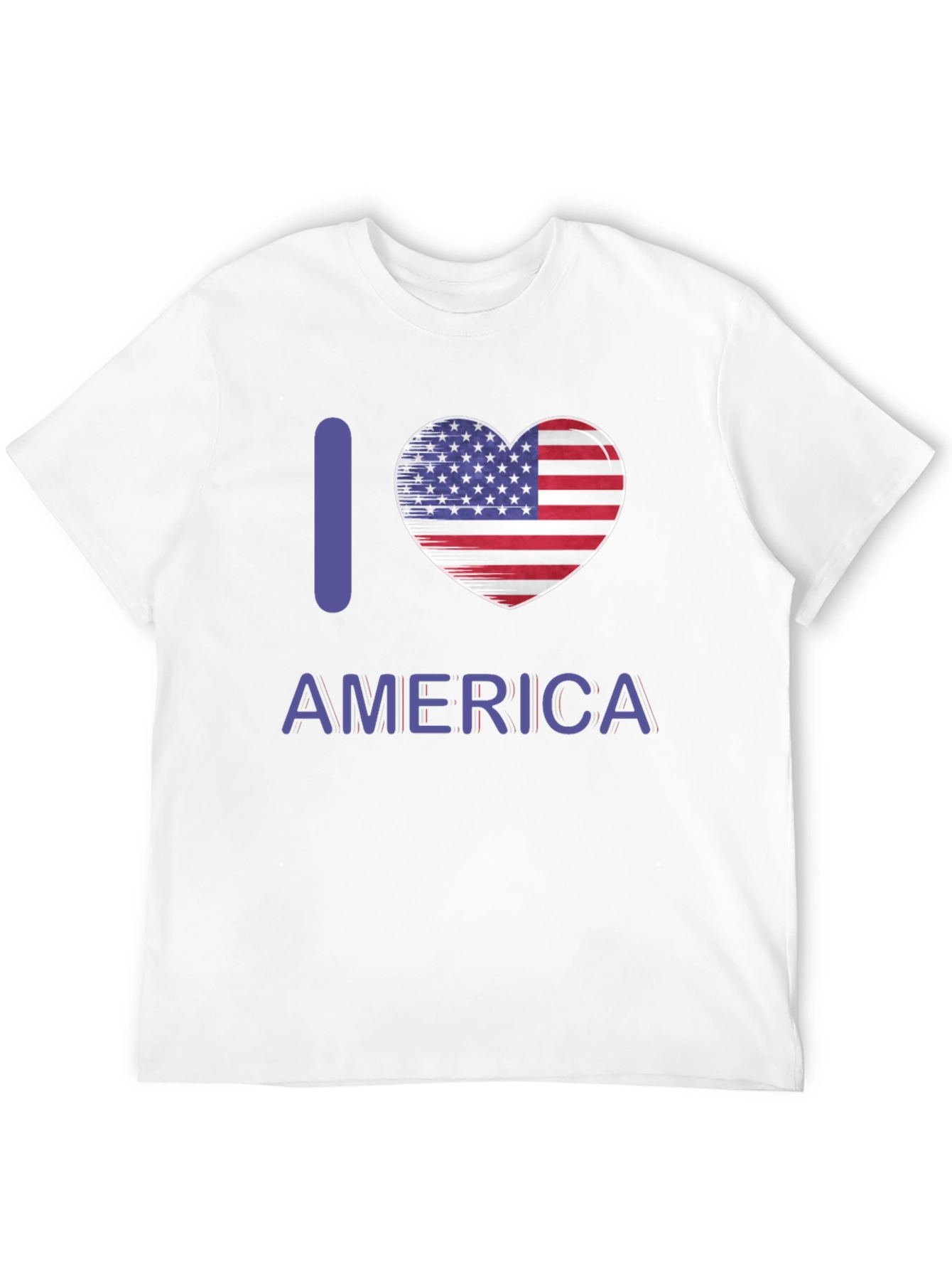 I Love America Patriotic T-Shirt