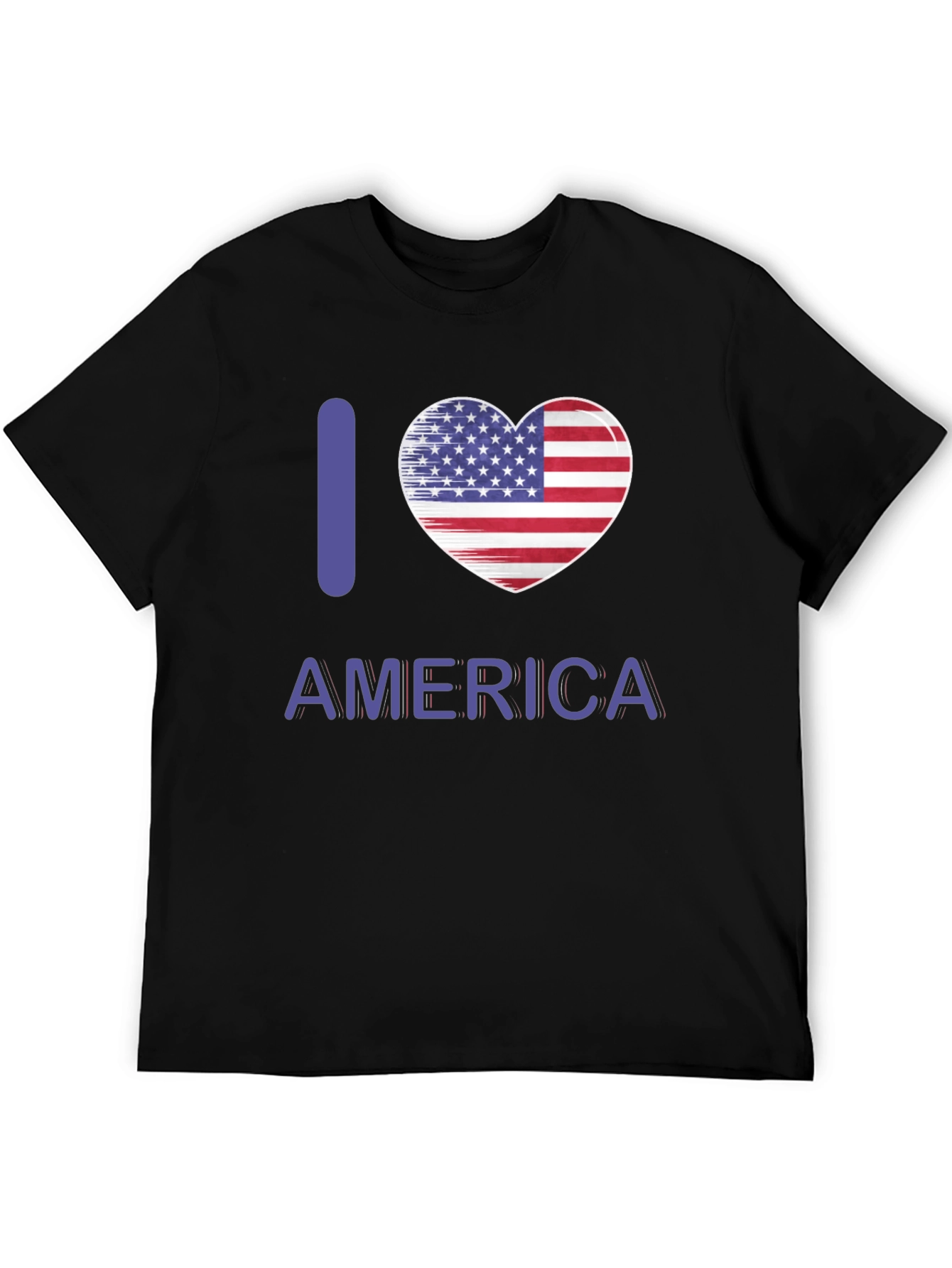 I Love America Patriotic T-Shirt