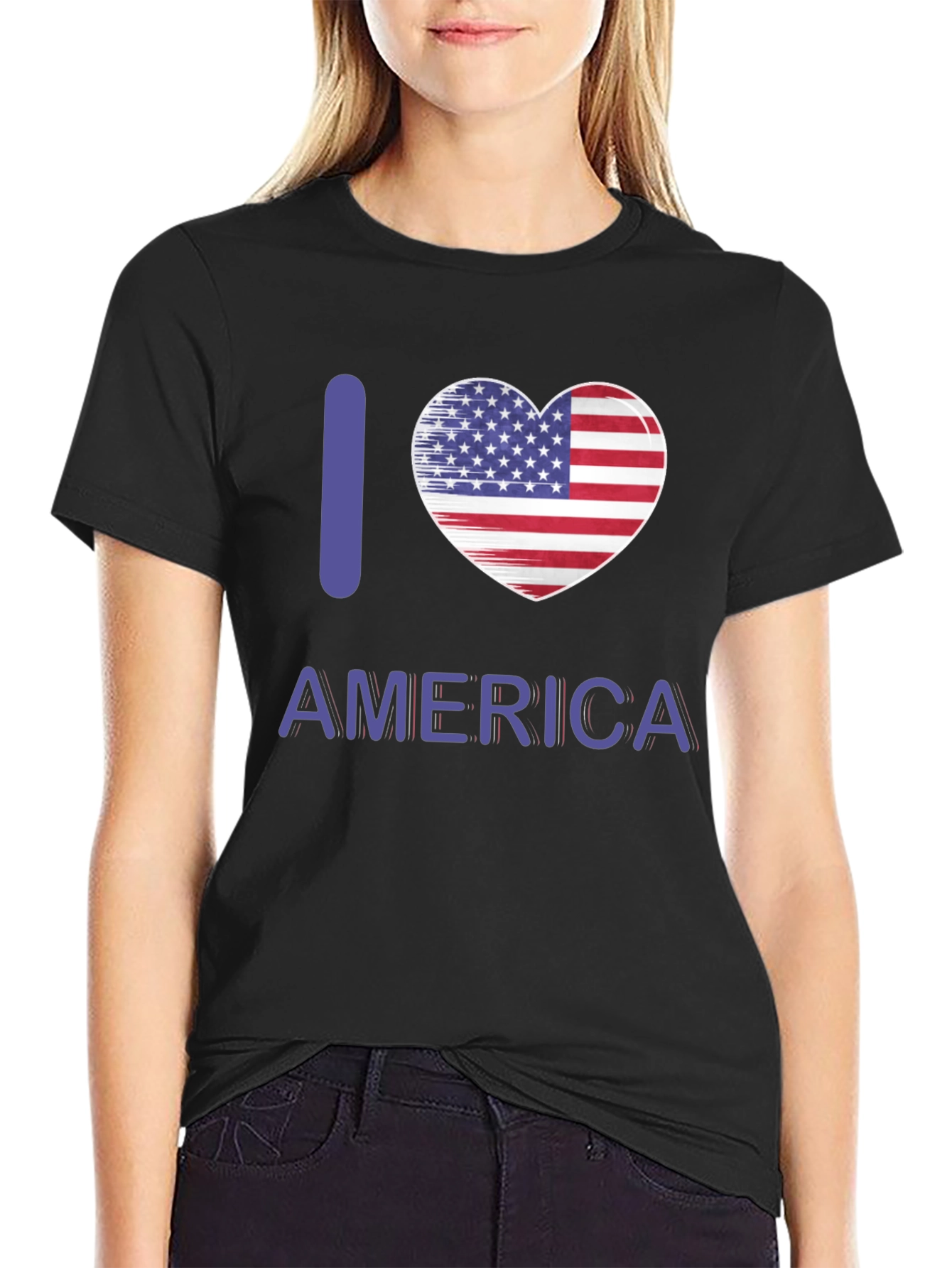 I Love America Patriotic T-Shirt