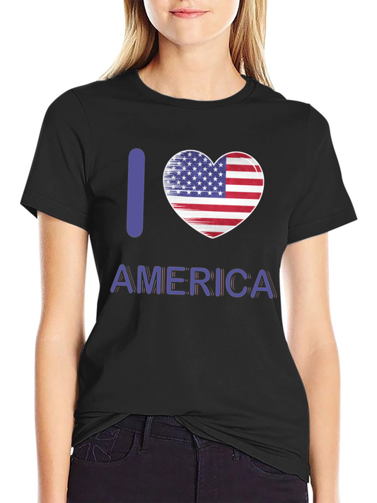 I Love America Patriotic T-Shirt