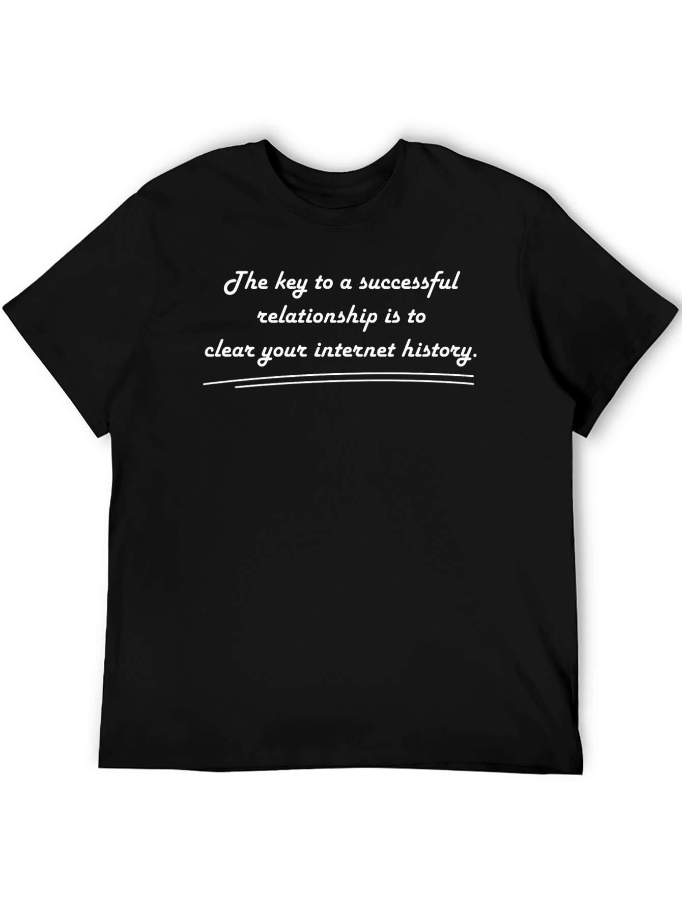 Funny Relationship T-Shirt - Clear Your History!