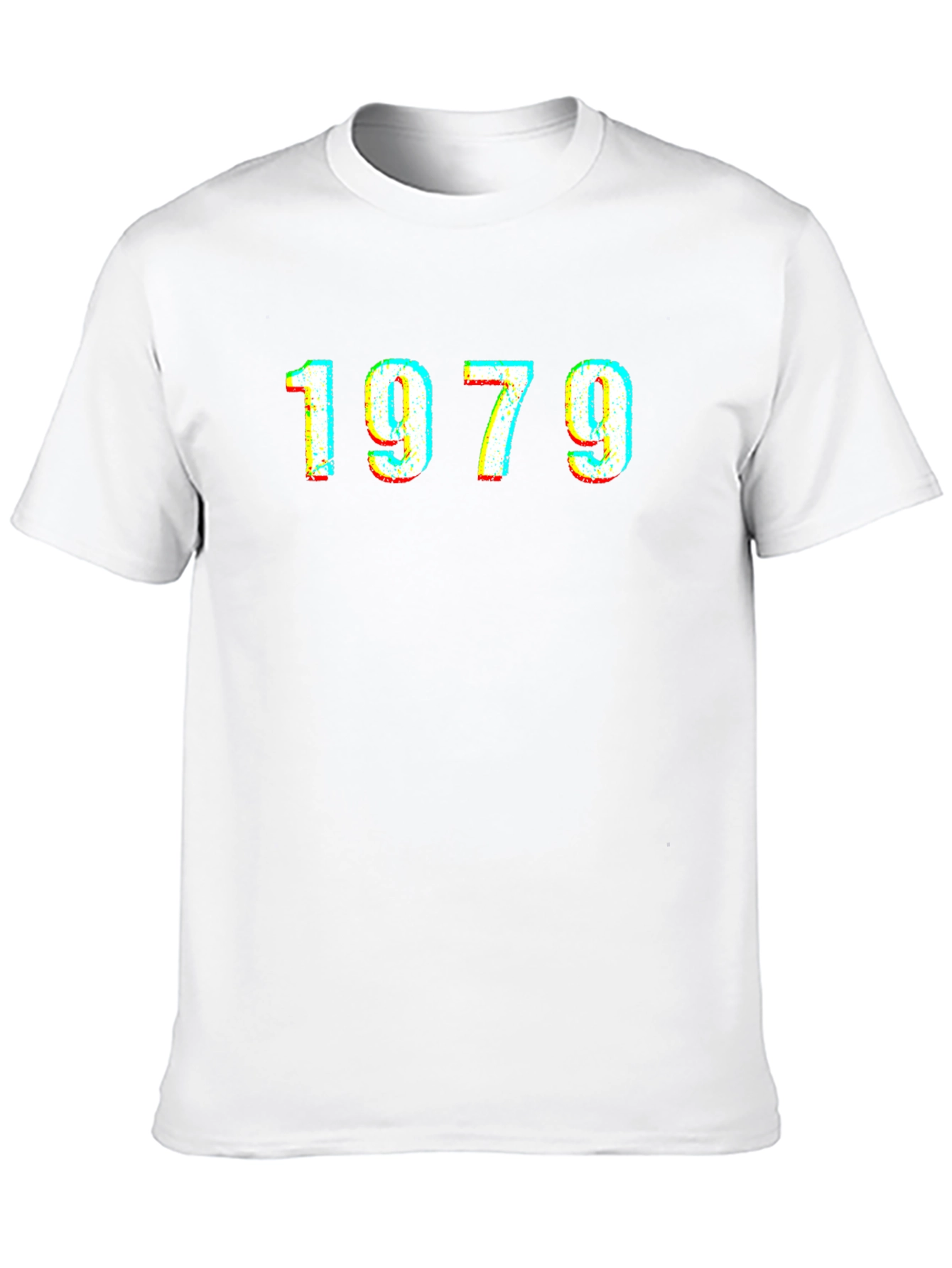 1979 Retro Glitch Graphic T-Shirt