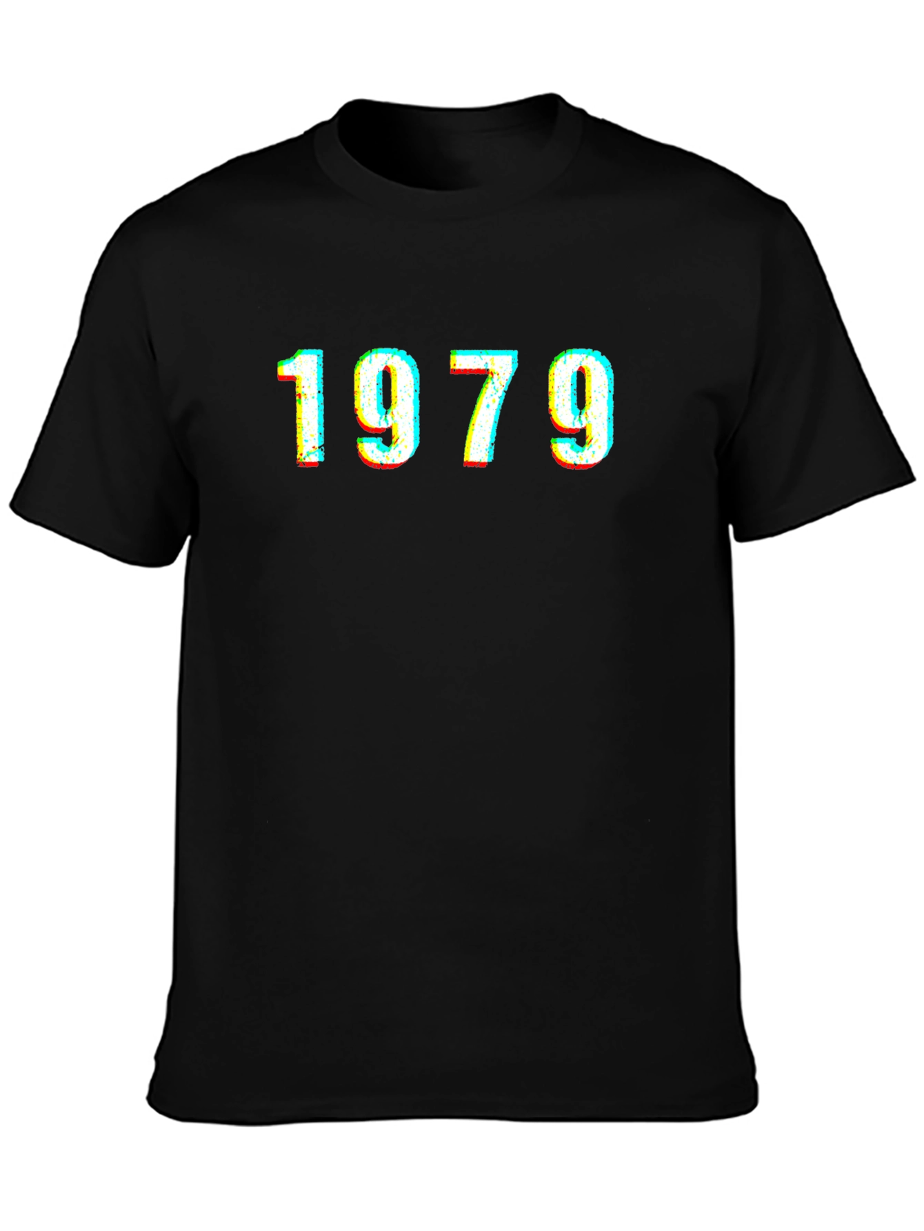 1979 Retro Glitch Graphic T-Shirt