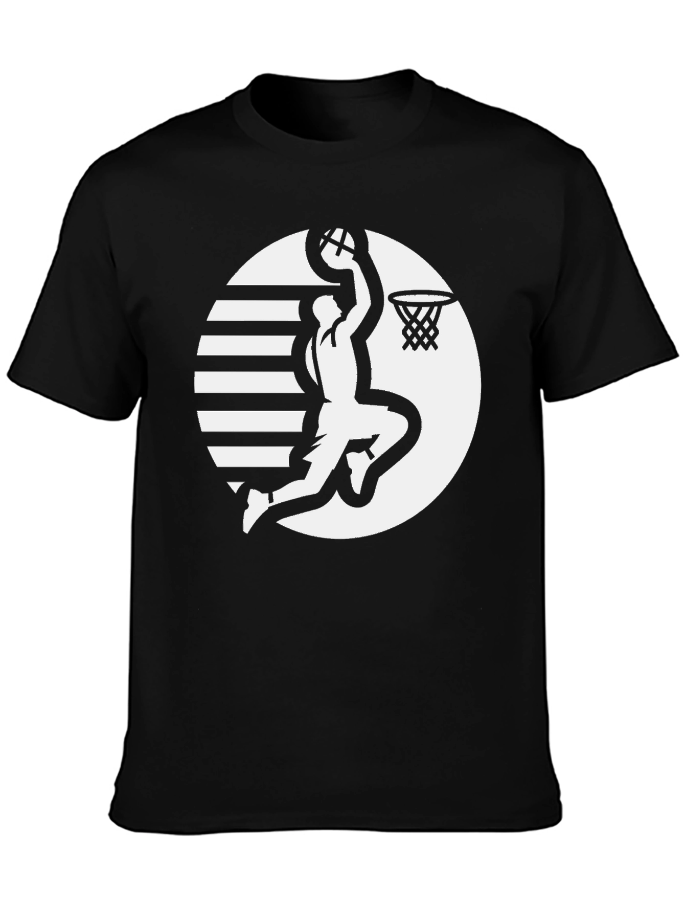 Slam Dunk Graphic Tee - Black