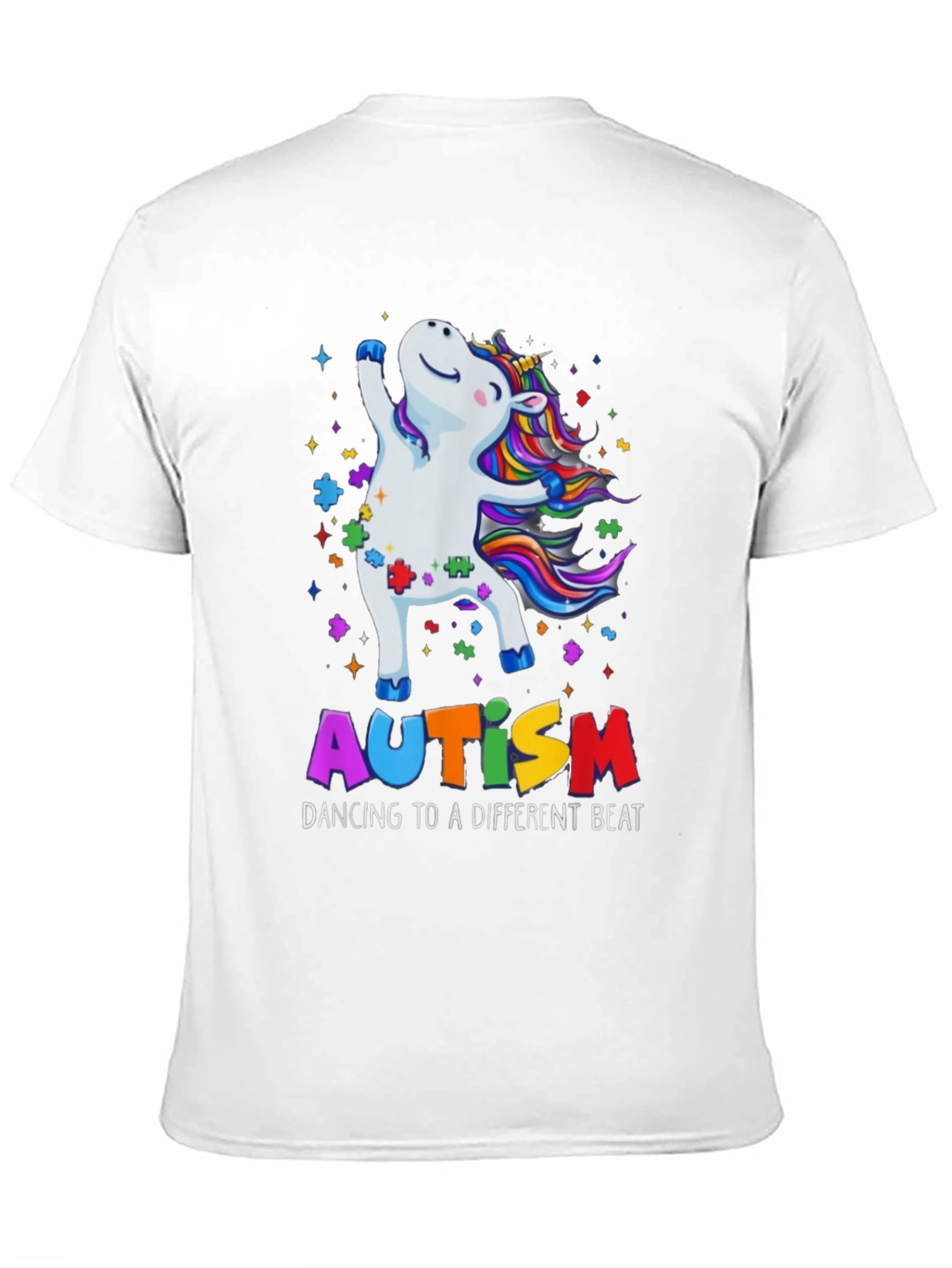 Autism Awareness Unicorn Dancing T-Shirt