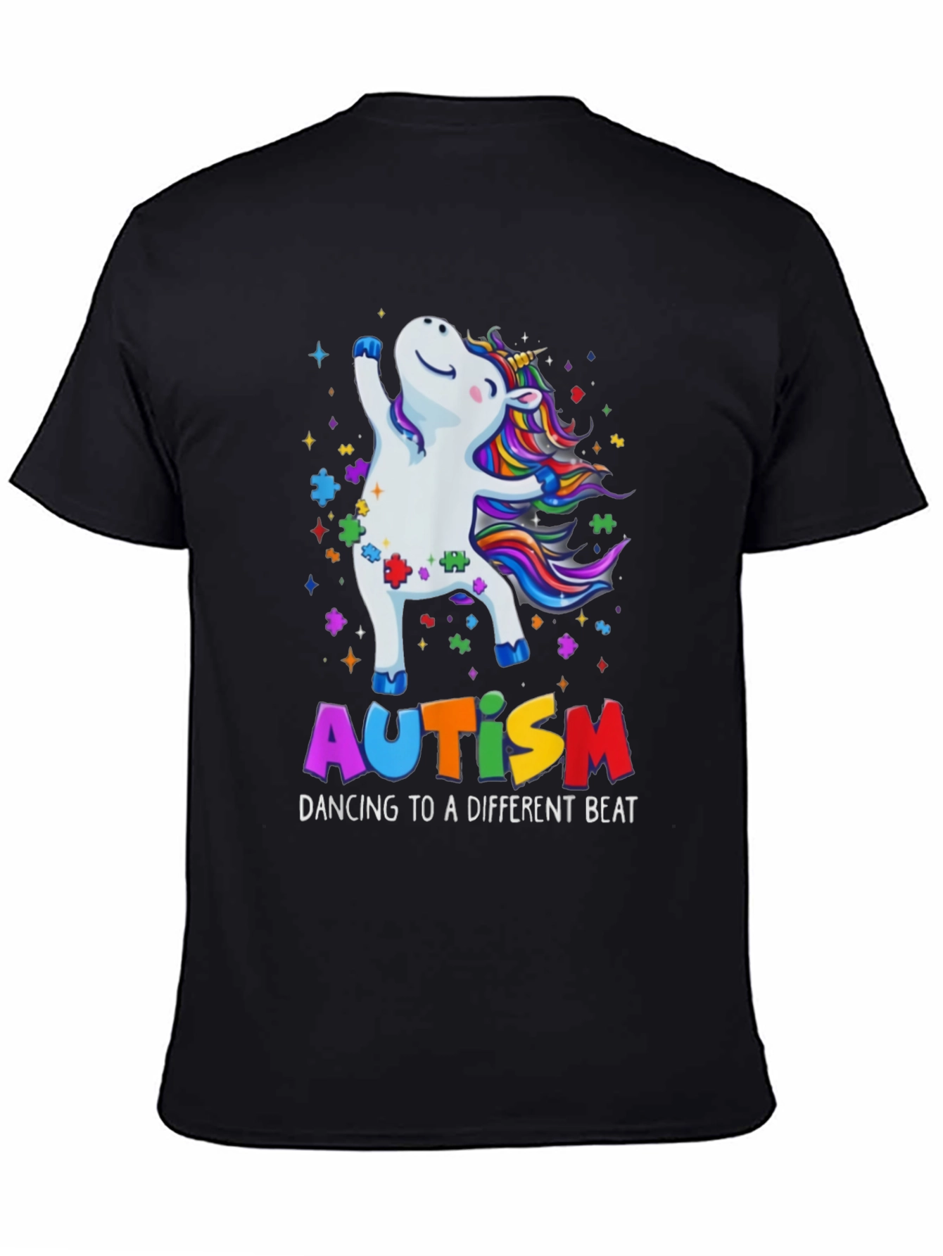 Autism Awareness Unicorn Dancing T-Shirt
