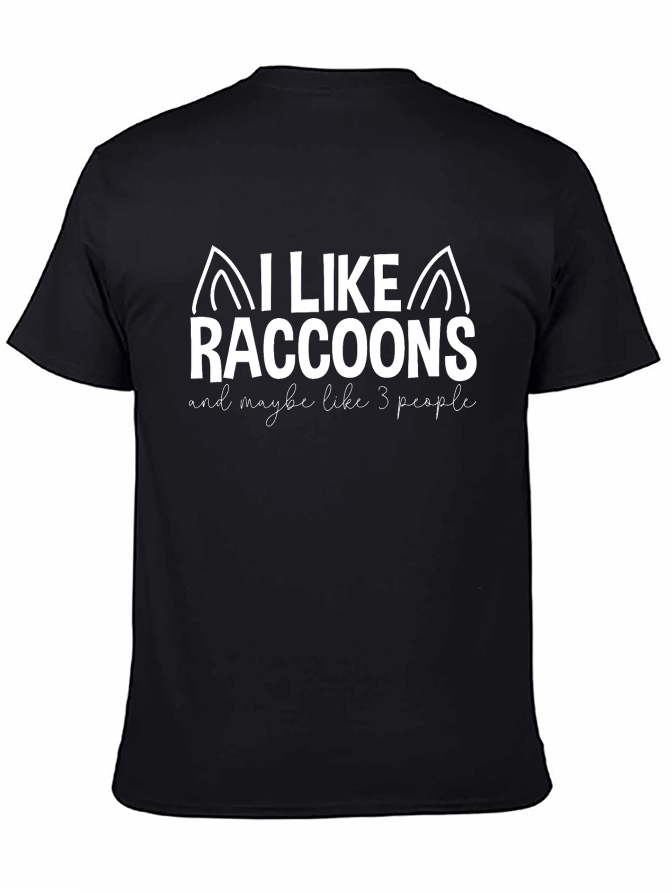 I Like Raccoons Graphic Tee
