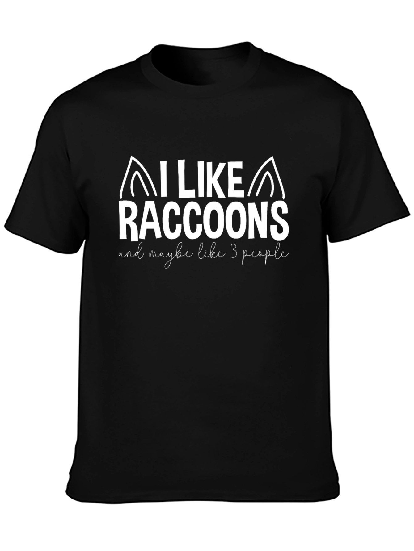 I Like Raccoons Graphic Tee
