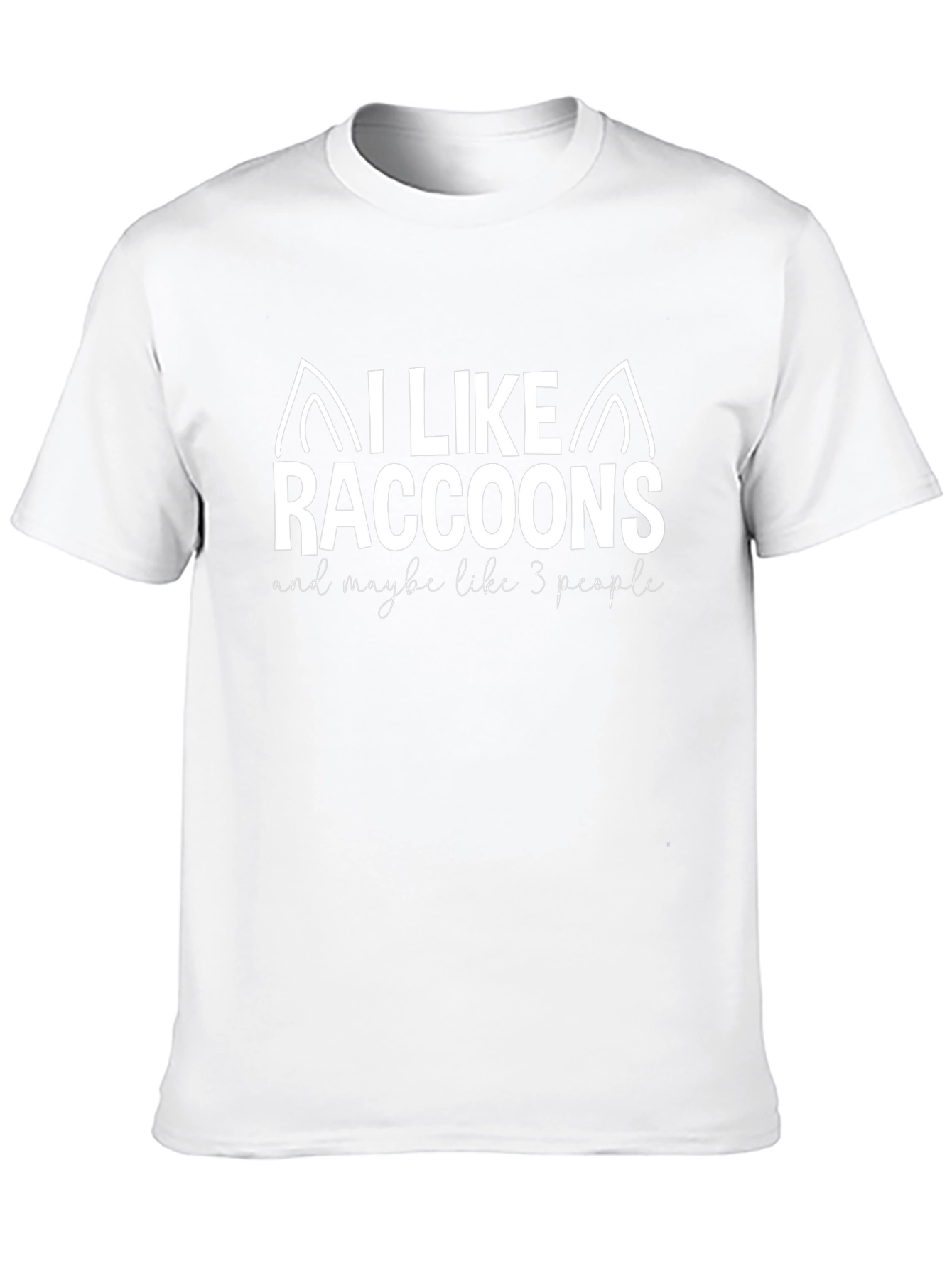 I Like Raccoons Graphic Tee