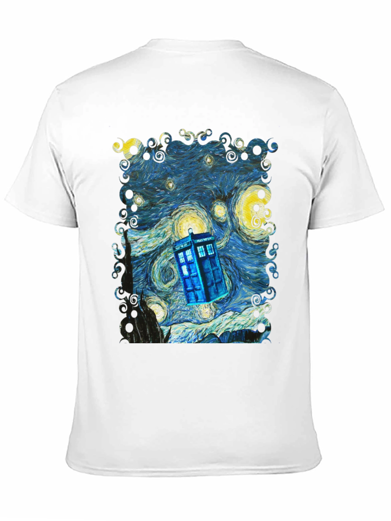 Starry Night TARDIS T-Shirt