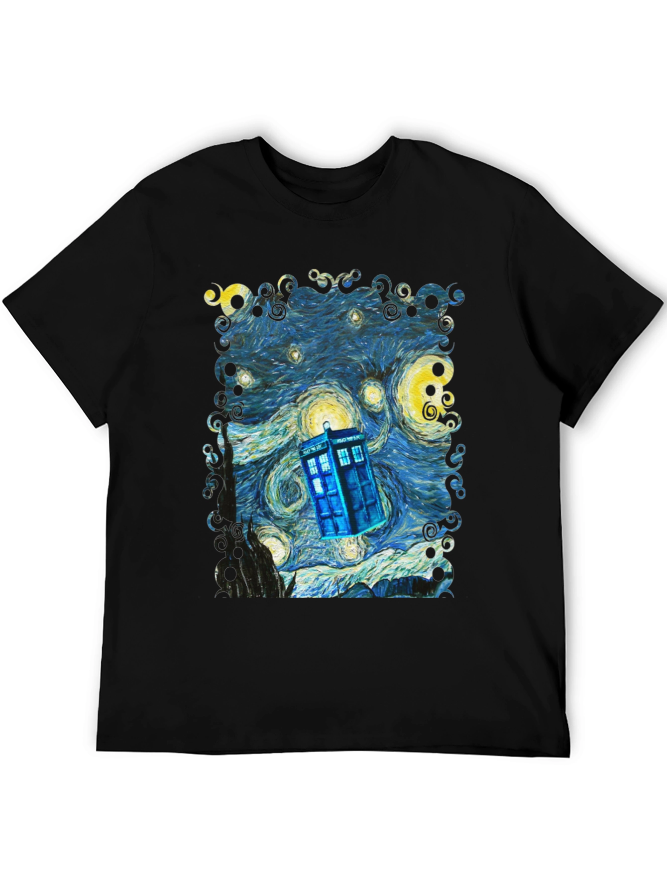 Starry Night TARDIS T-Shirt