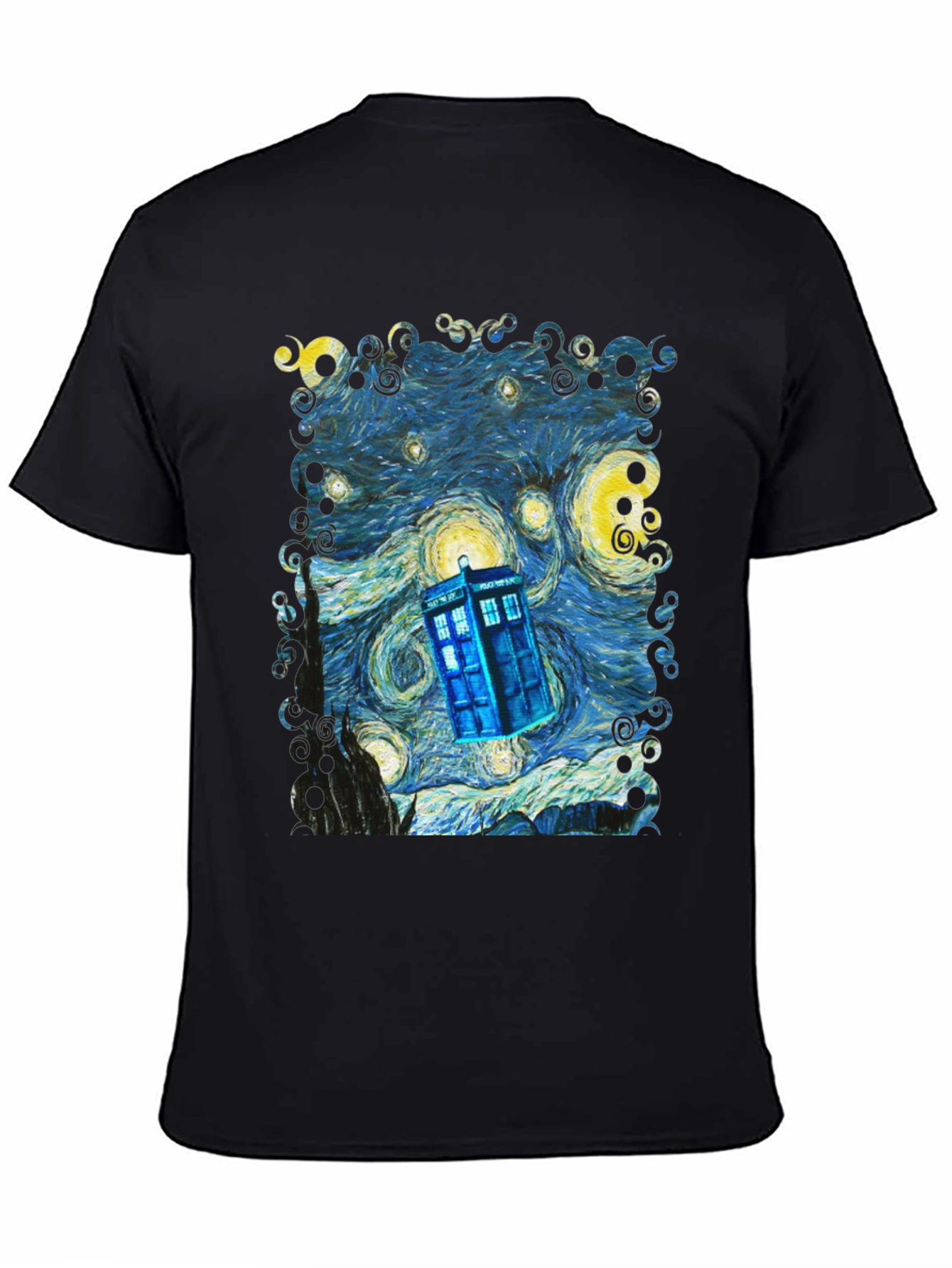 Starry Night TARDIS T-Shirt