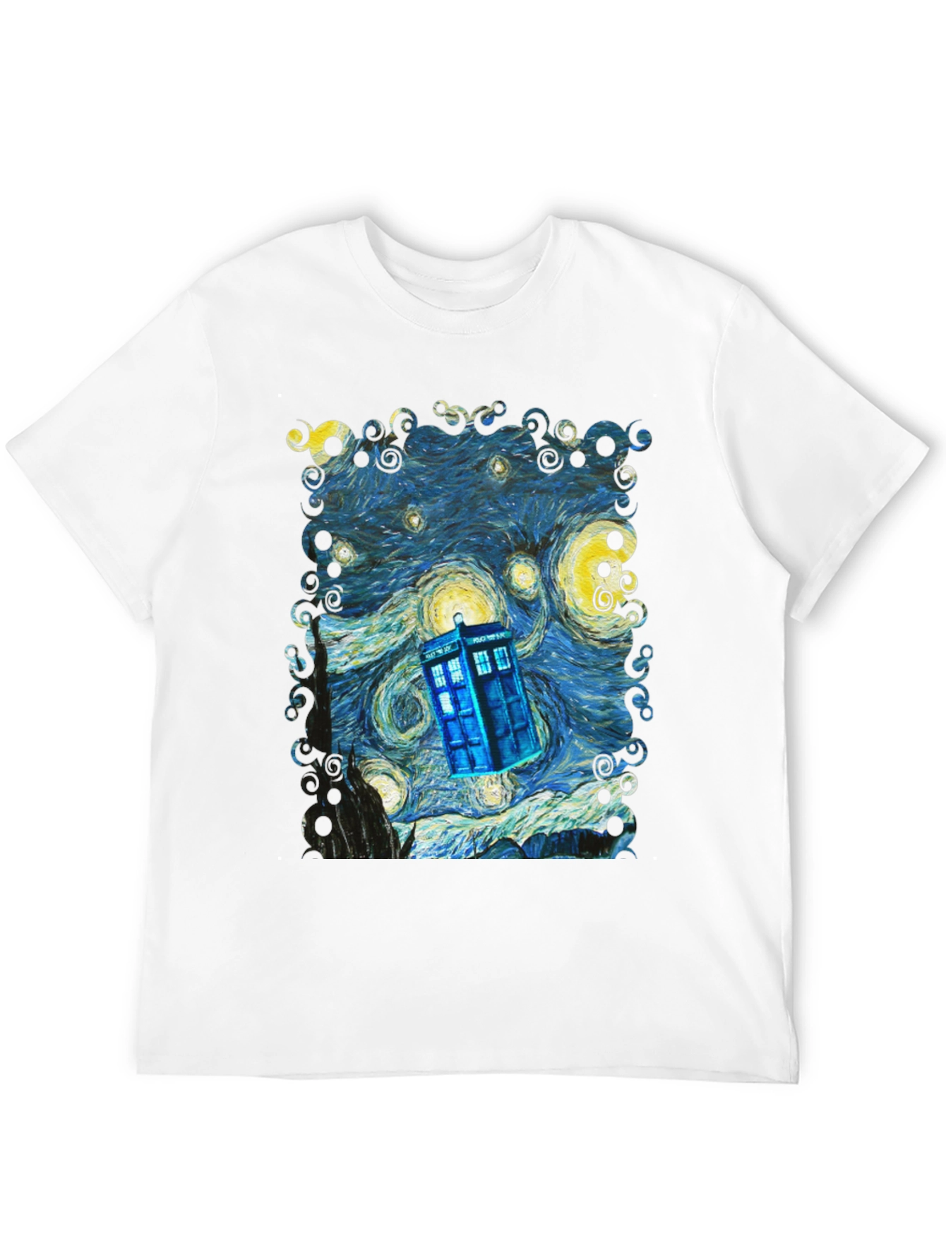 Starry Night TARDIS T-Shirt