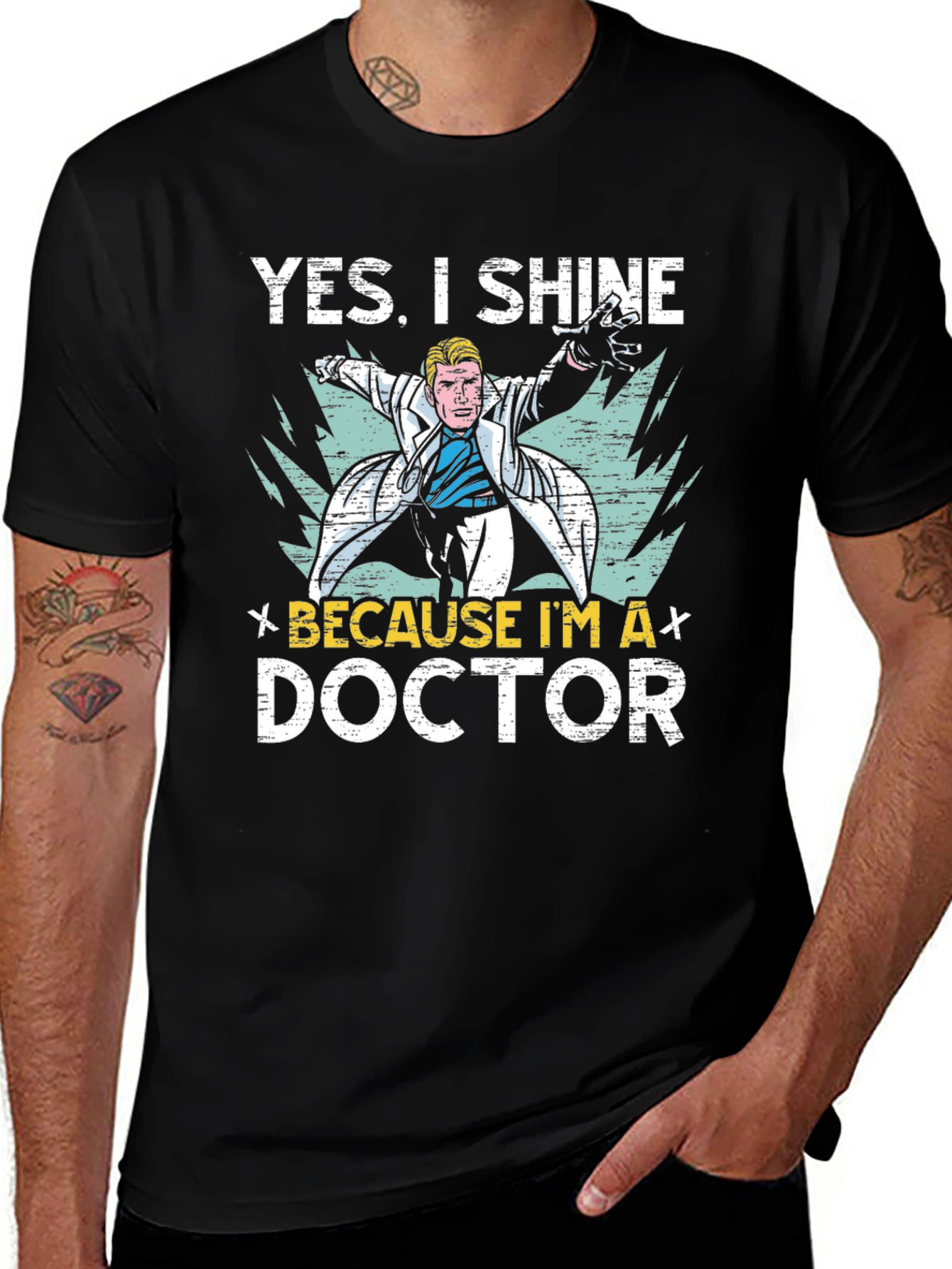 Yes I Shine Doctor Graphic T-Shirt
