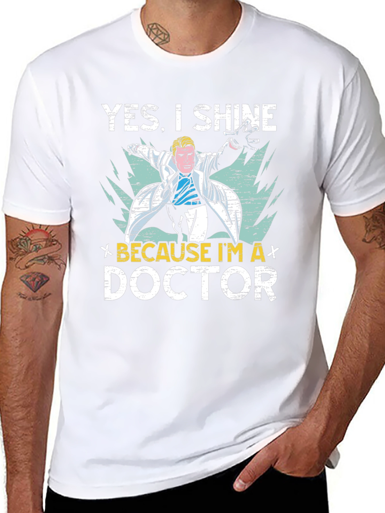 Yes I Shine Doctor Graphic T-Shirt