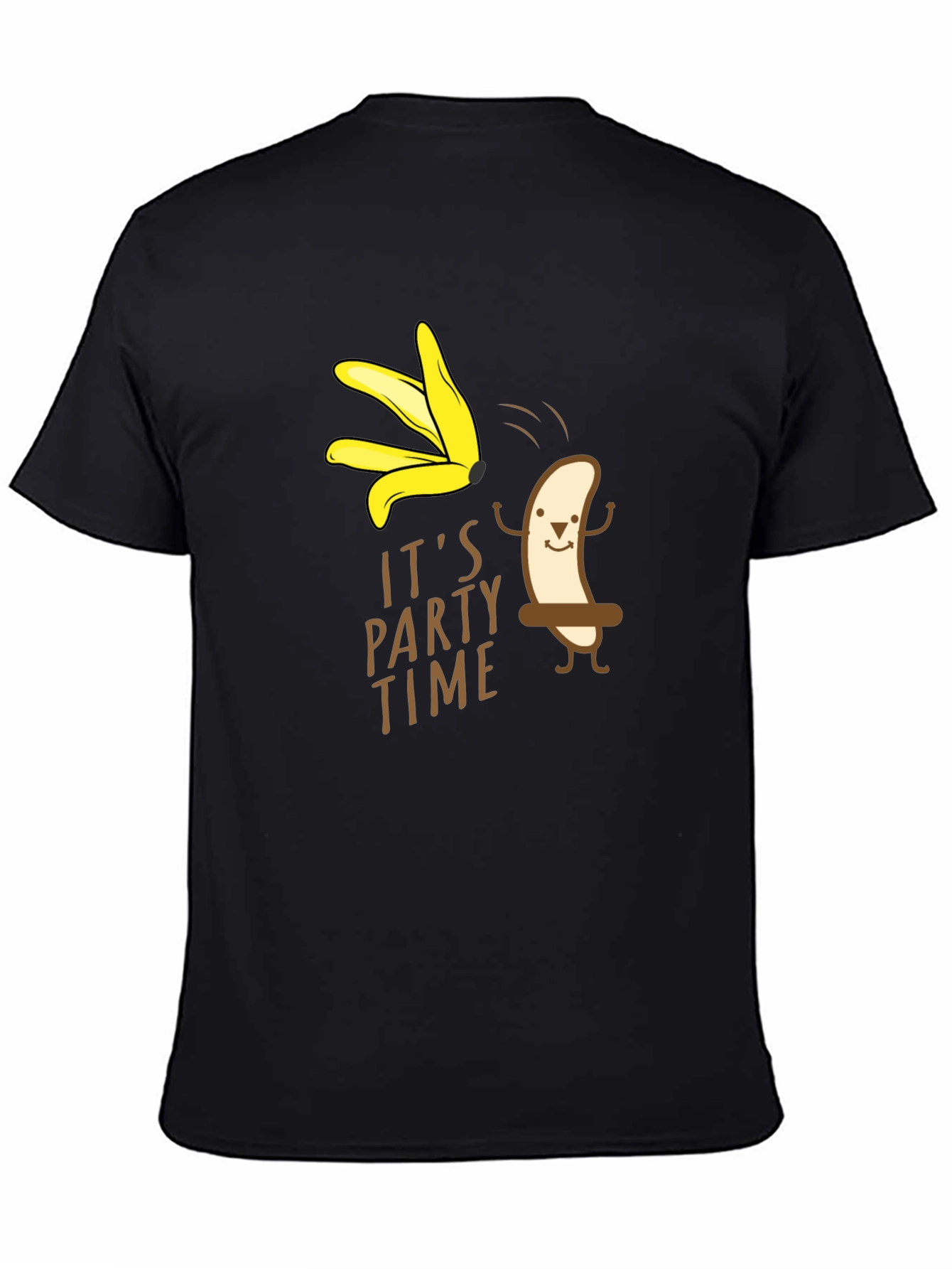 Its Party Time Banana Graphic T-Shirt