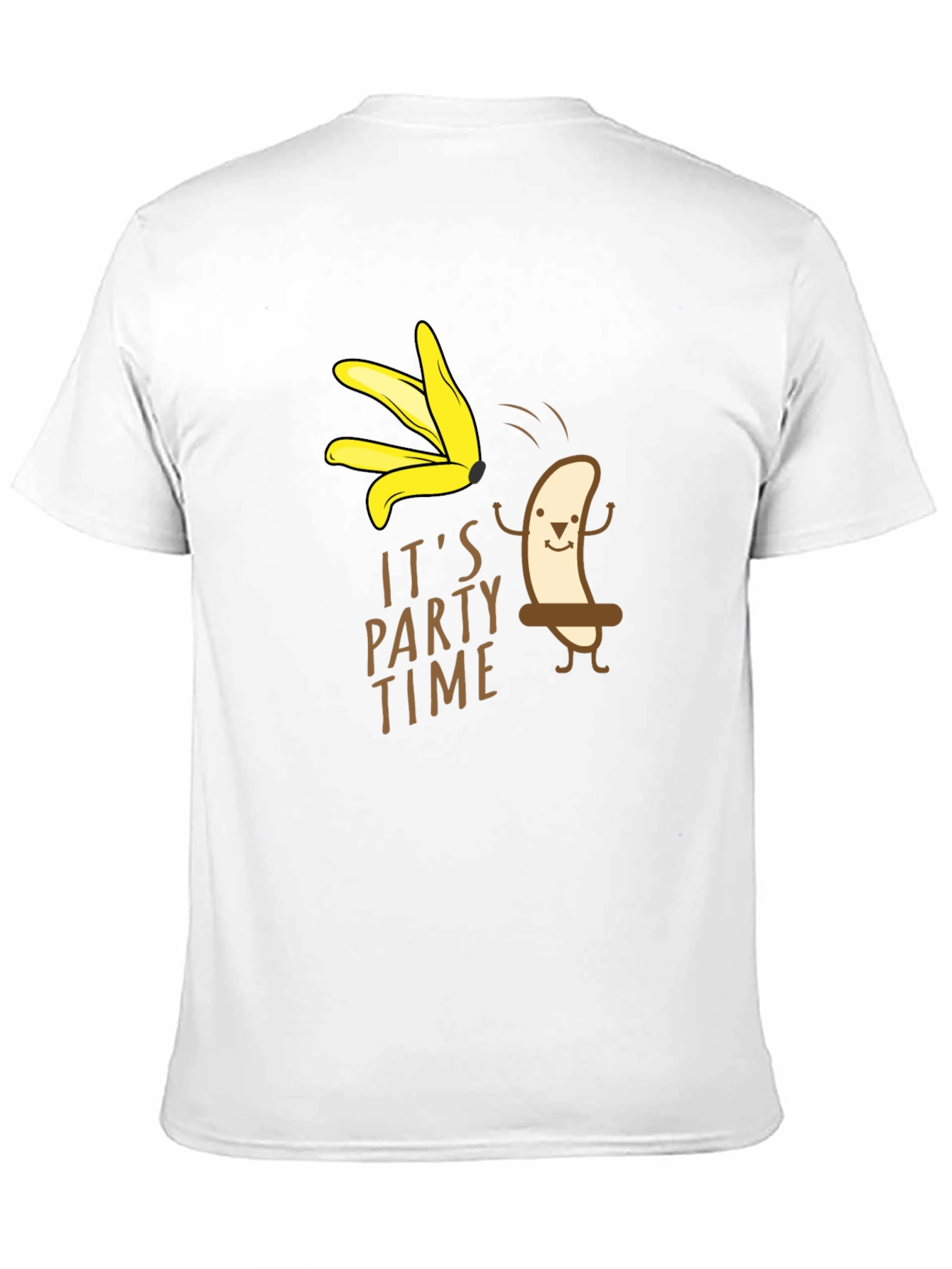 Its Party Time Banana Graphic T-Shirt
