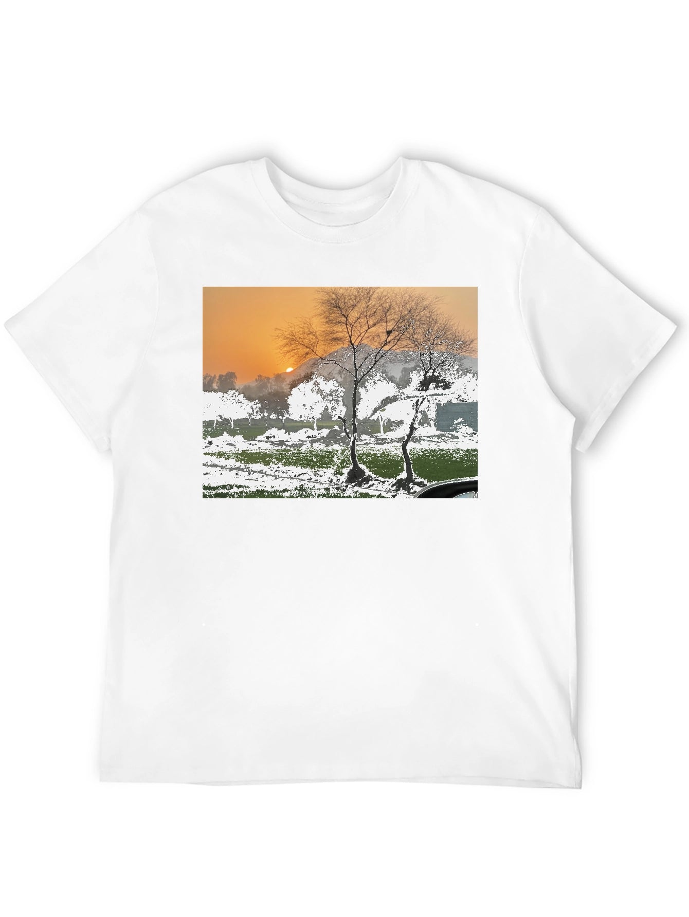 Natures Dawn Tee - Scenic Silhouette T-Shirt