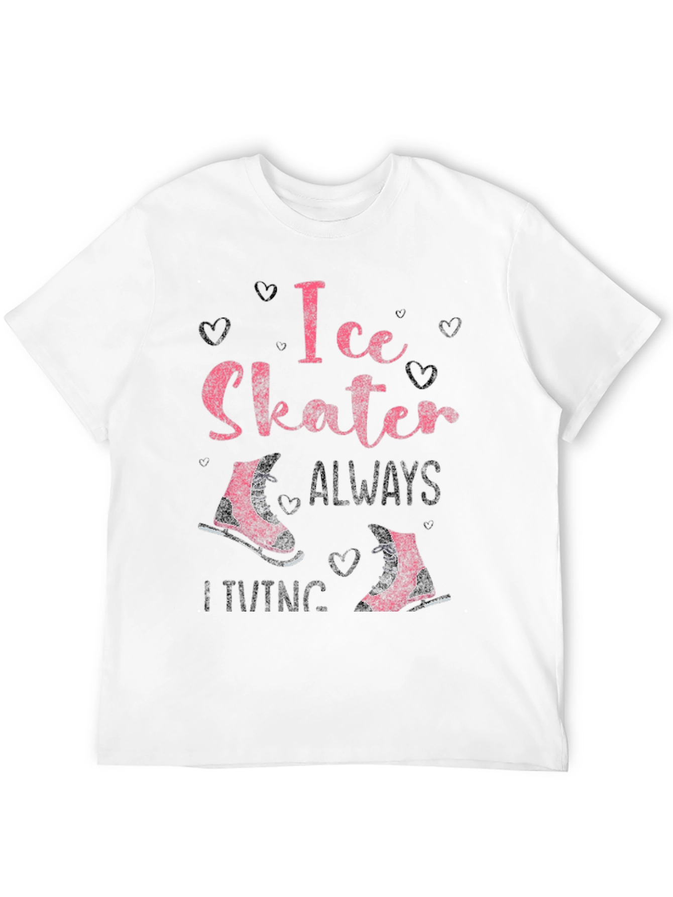 Ice Skater T-Shirt - Always Skating Tee