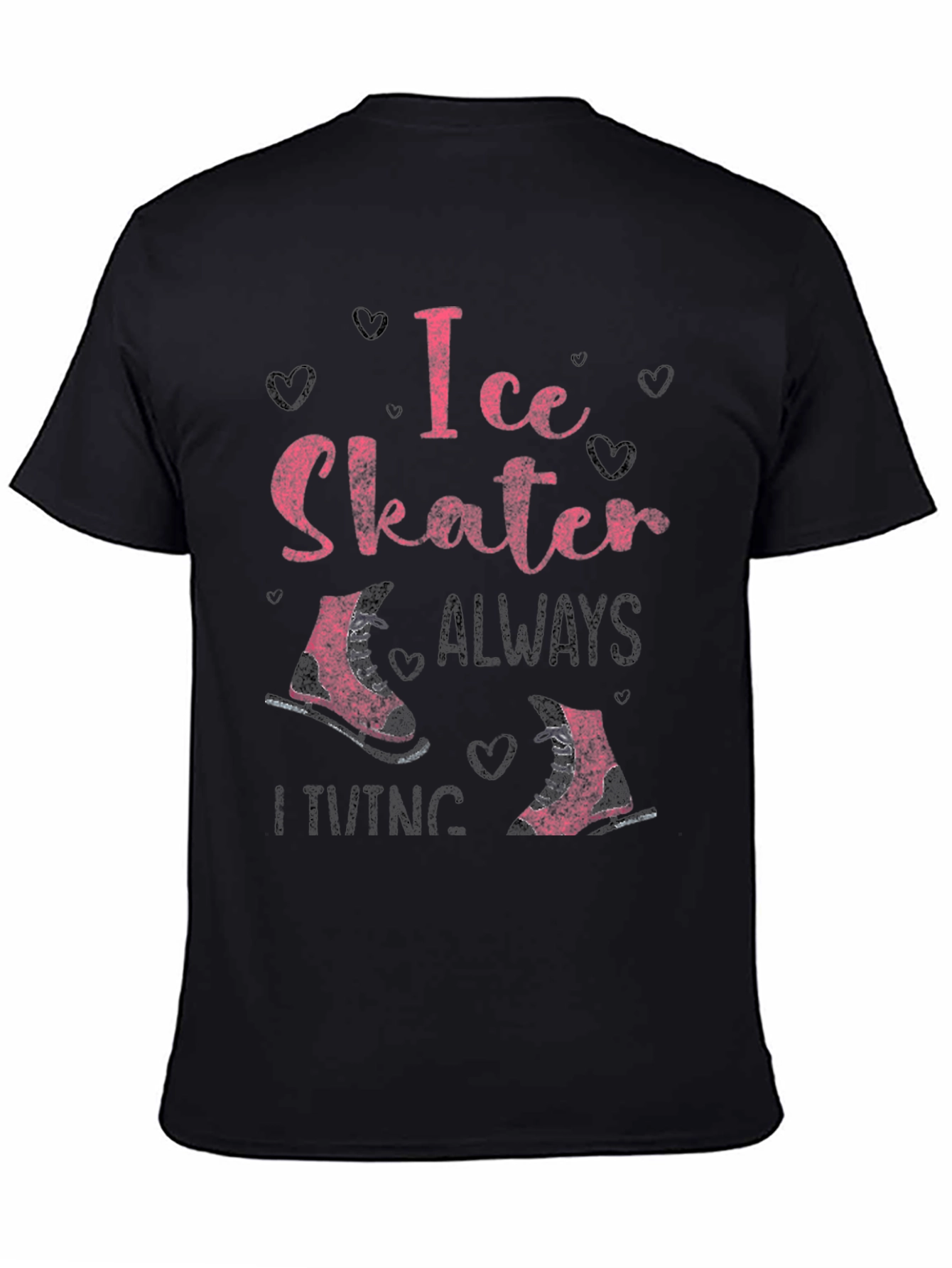 Ice Skater T-Shirt - Always Skating Tee