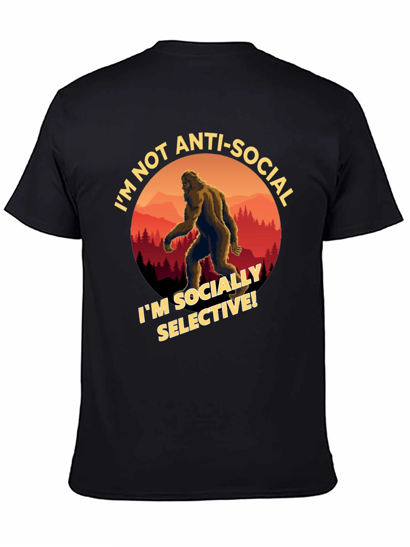 Socially Selective Bigfoot T-Shirt