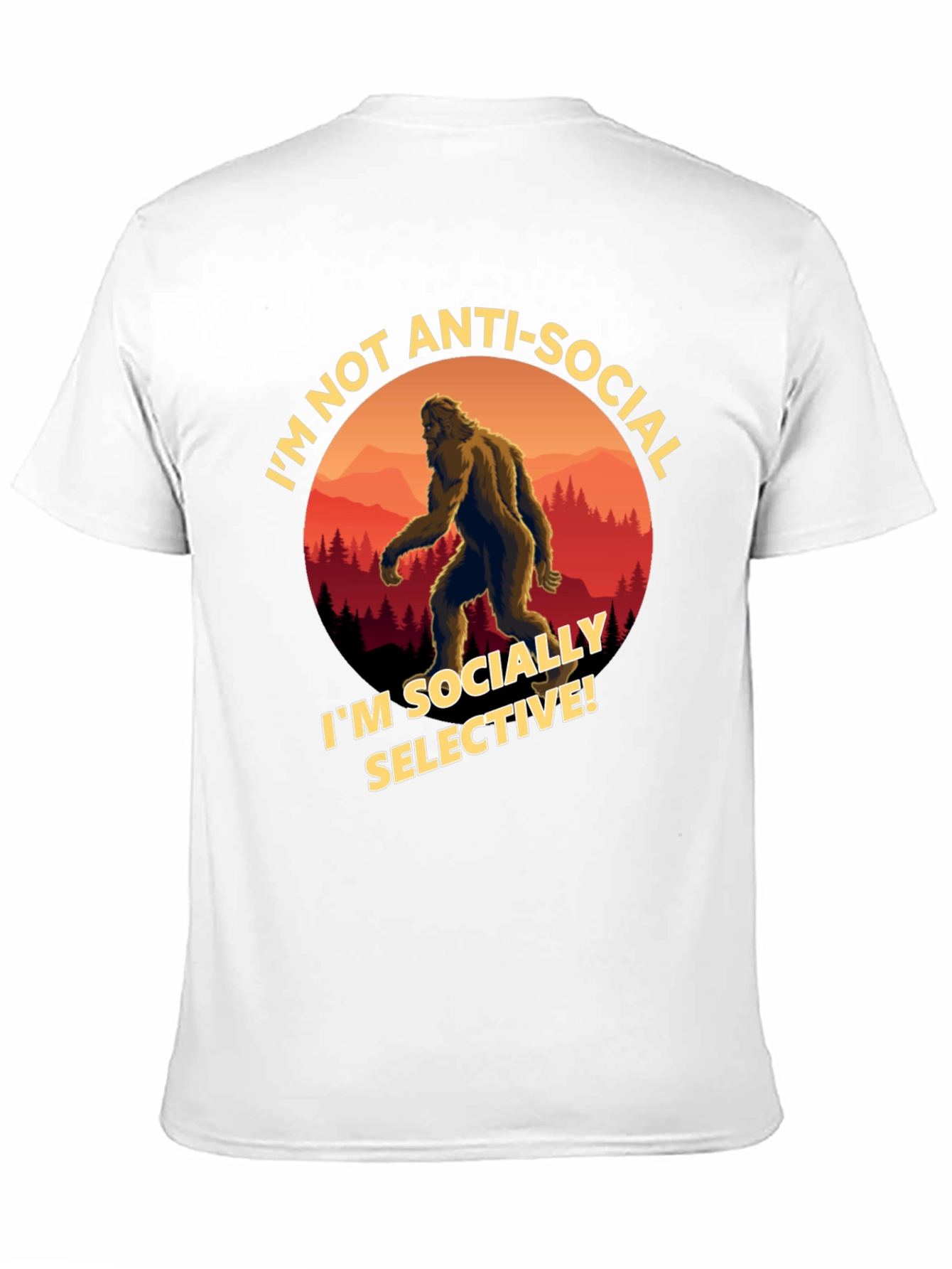 Socially Selective Bigfoot T-Shirt