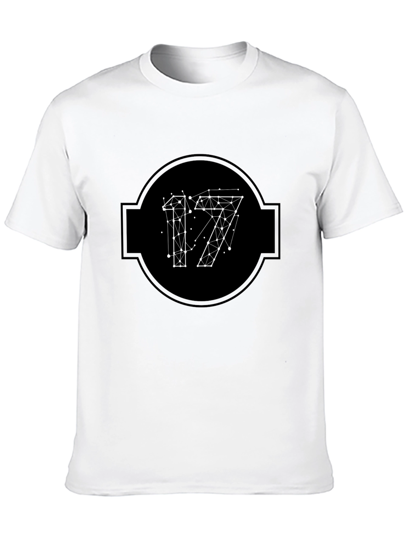 Geometric Seventeen Graphic Tee