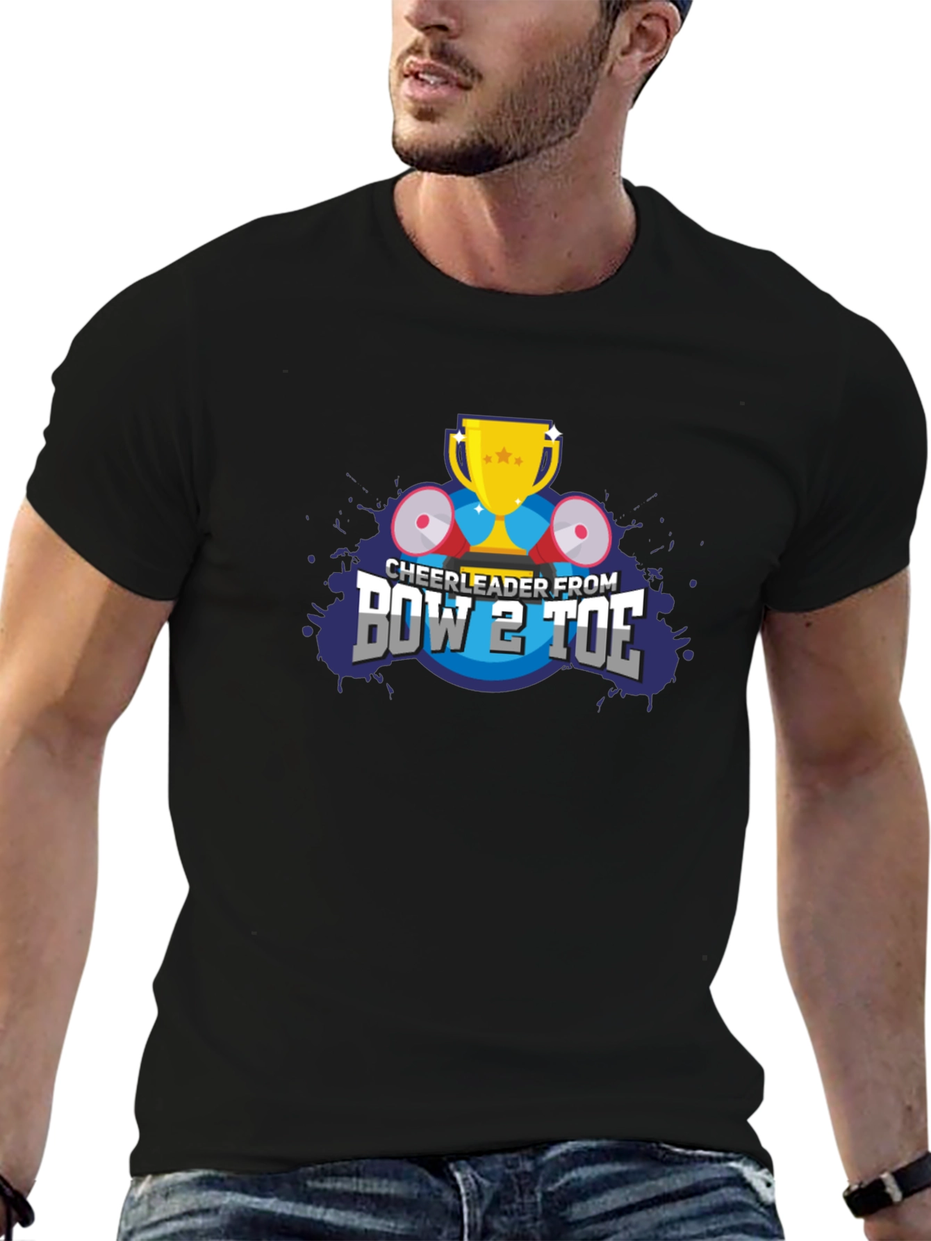 Cheerleader Bow 2 Toe T-Shirt