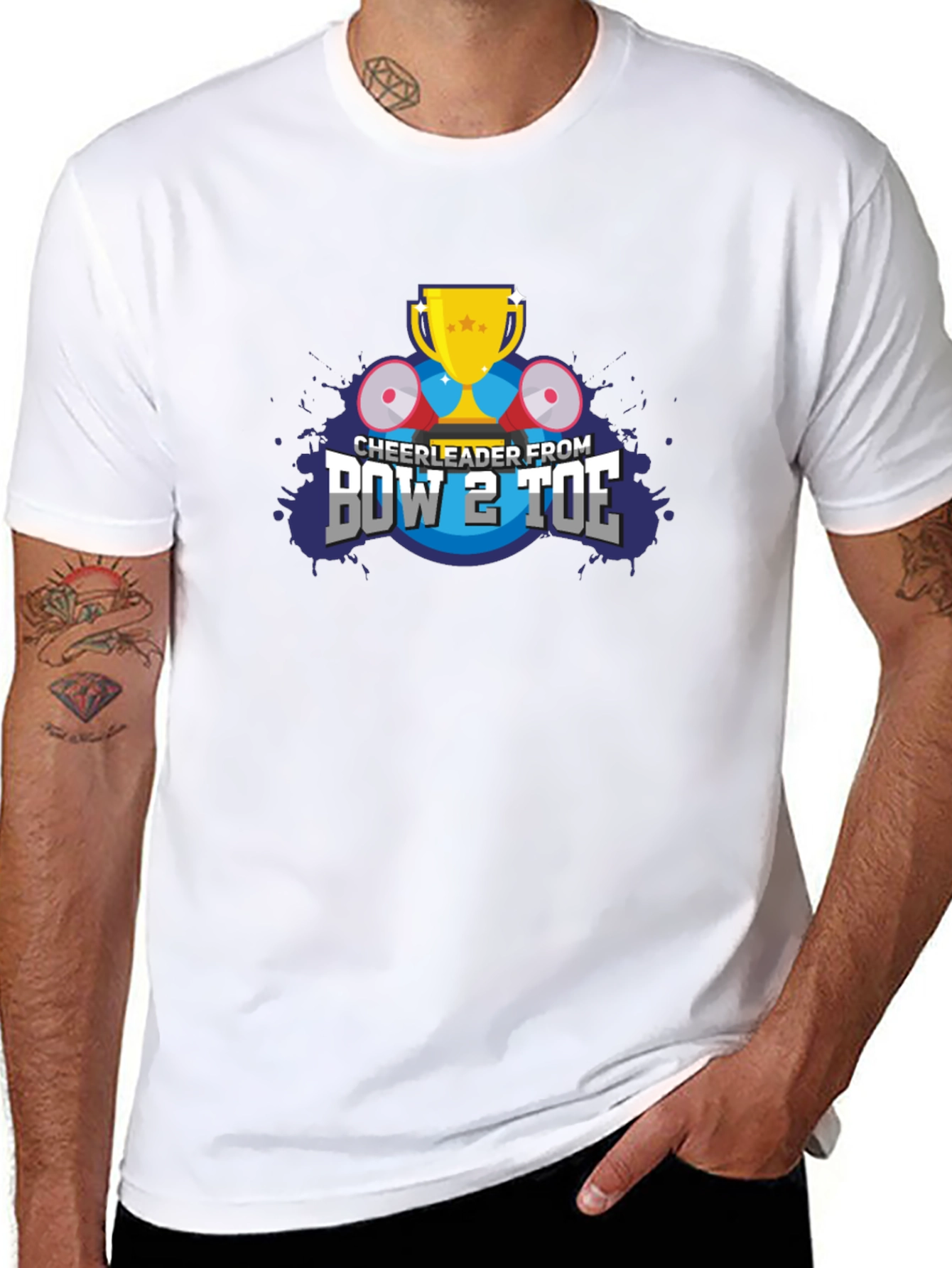 Cheerleader Bow 2 Toe T-Shirt