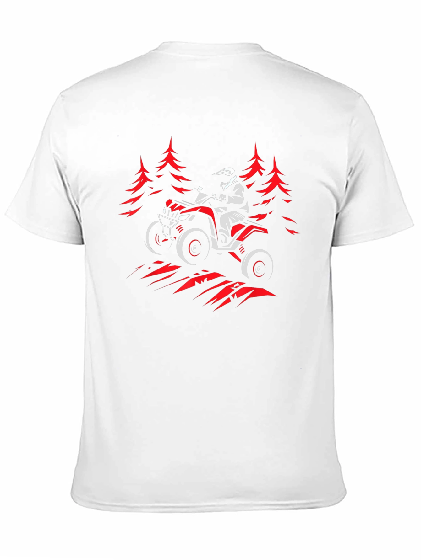 ATV Rider Graphic Tee - Black T-Shirt