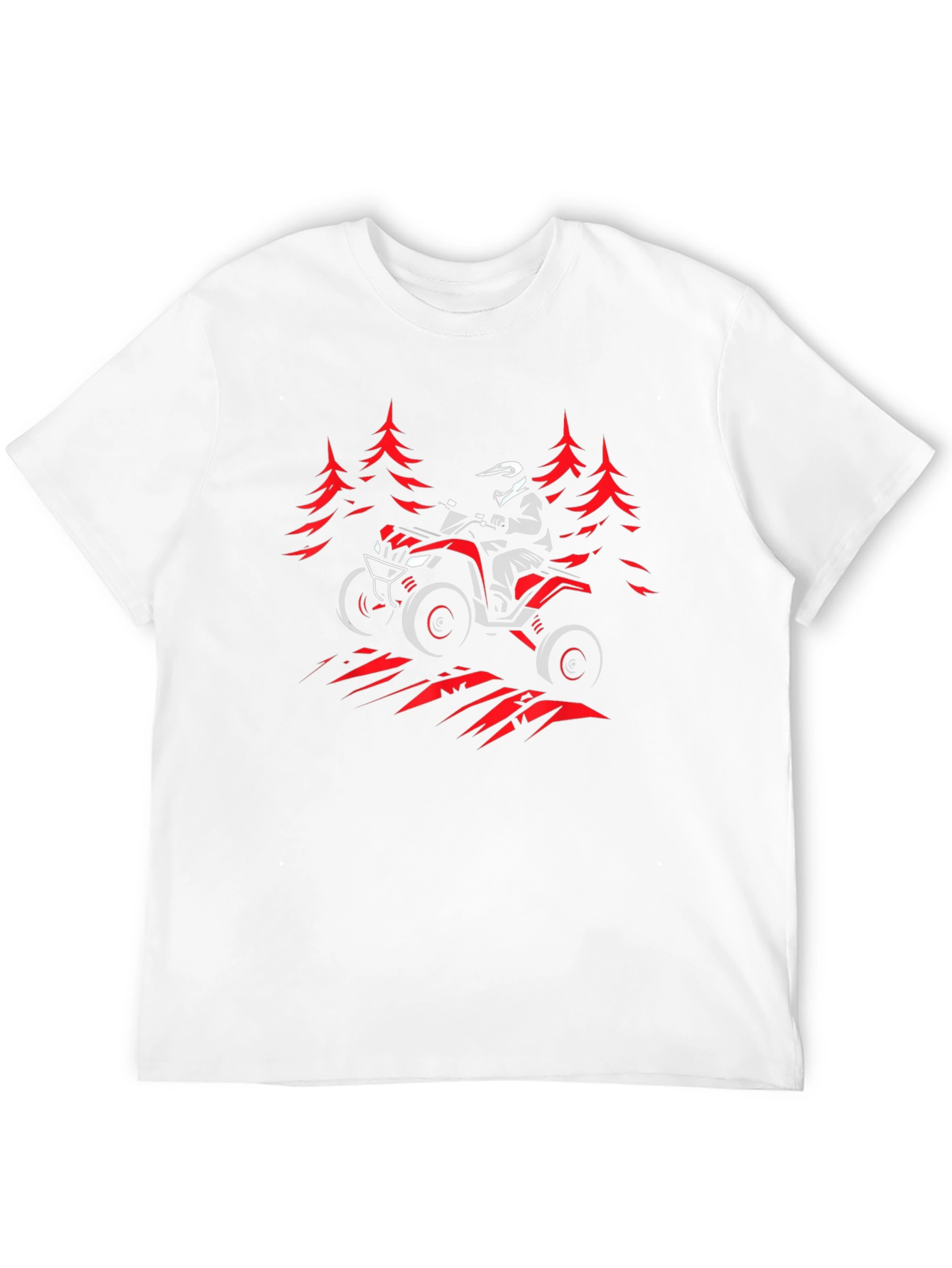 ATV Rider Graphic Tee - Black T-Shirt