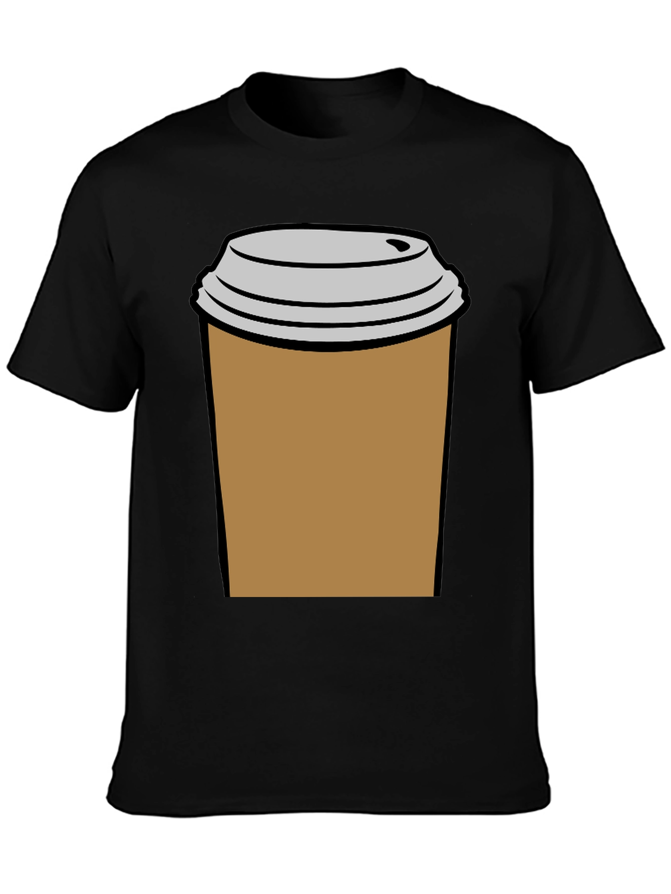 Coffee Cup T-Shirt - Black Graphic Tee